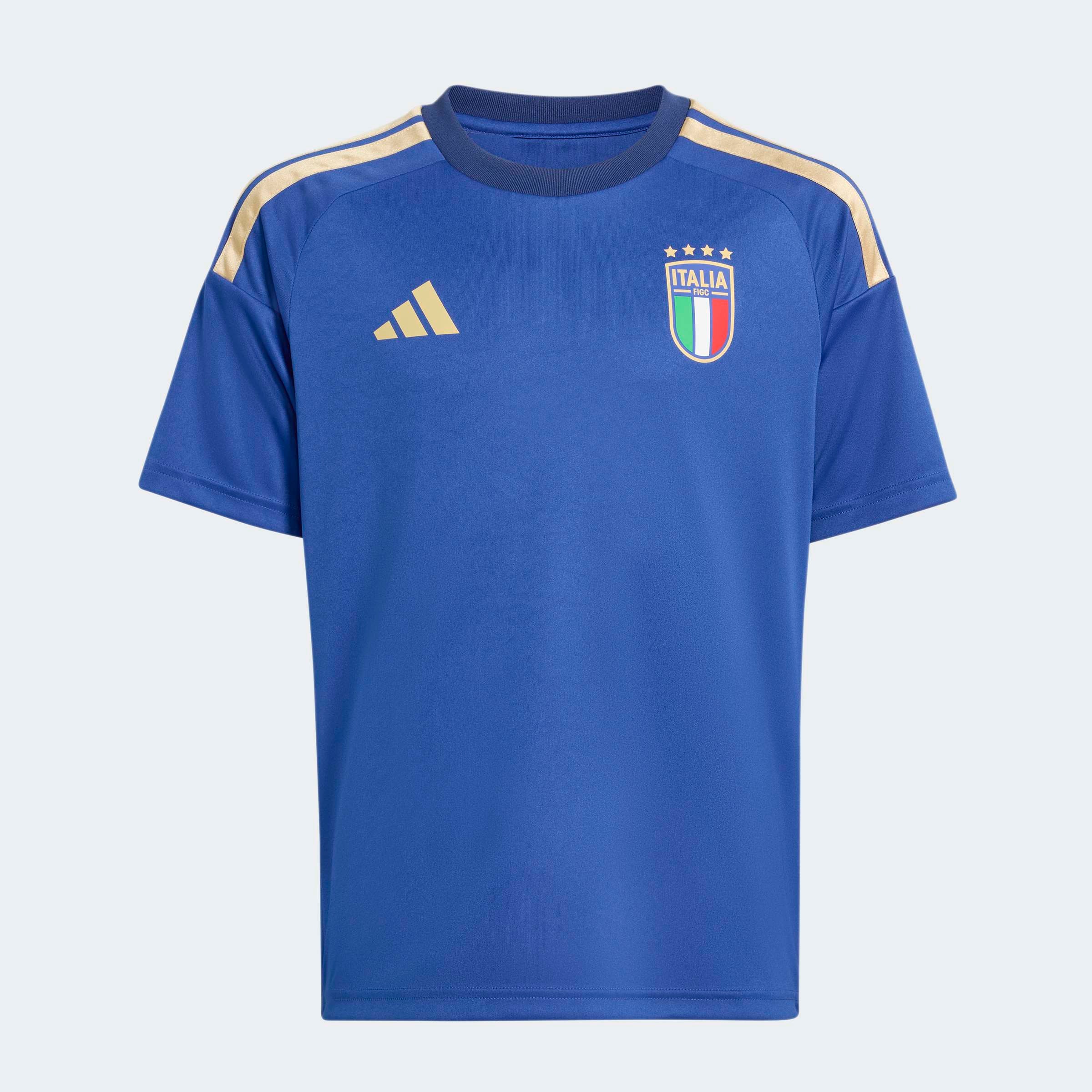 adidas Performance Maillot de foot »FIGC H JSY FANY« maillot de football pour enfants, sans fermeture, en polyester