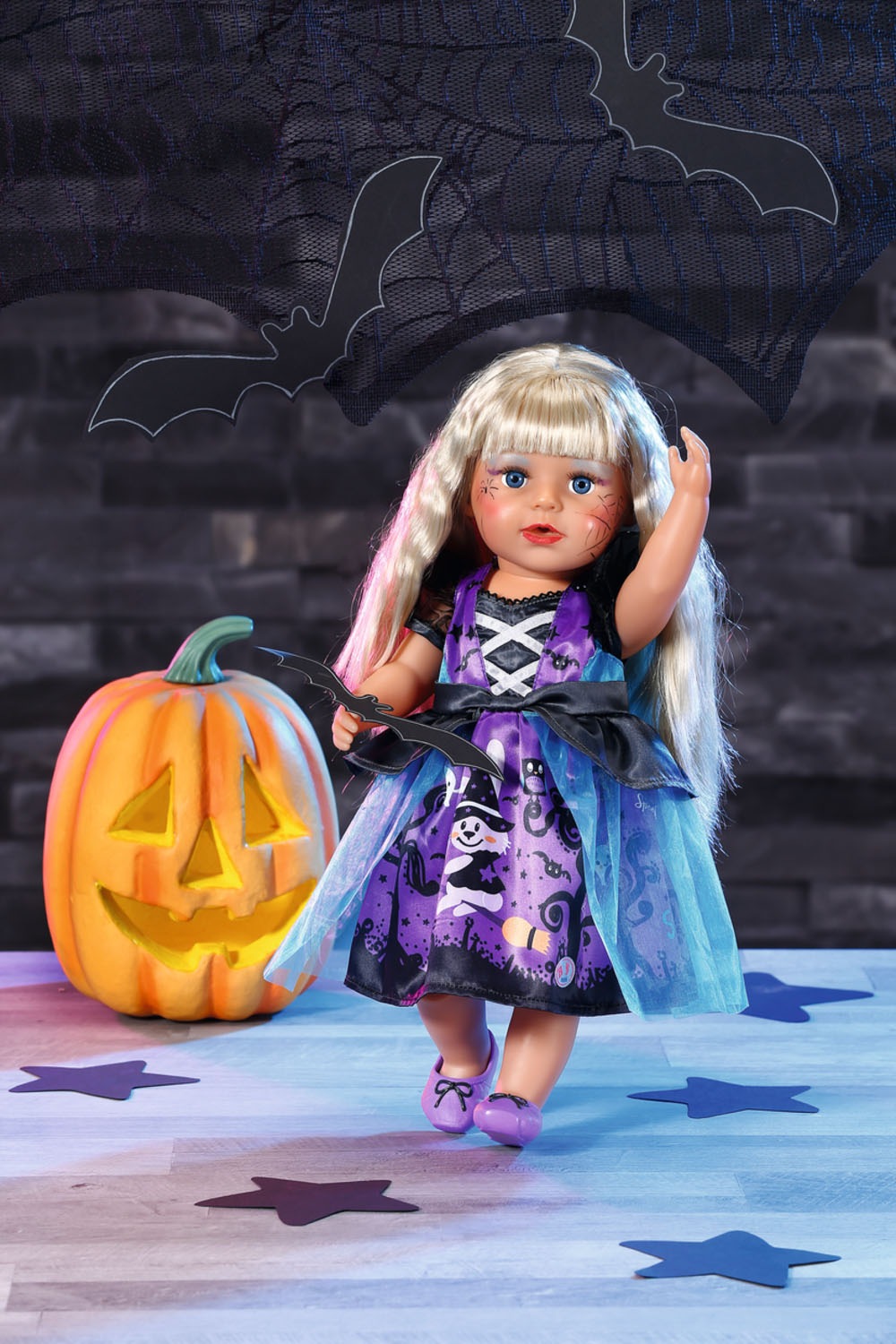 Baby Born Puppenkleidung »Halloween Kleid, 43 cm«, mit Kleiderbügel