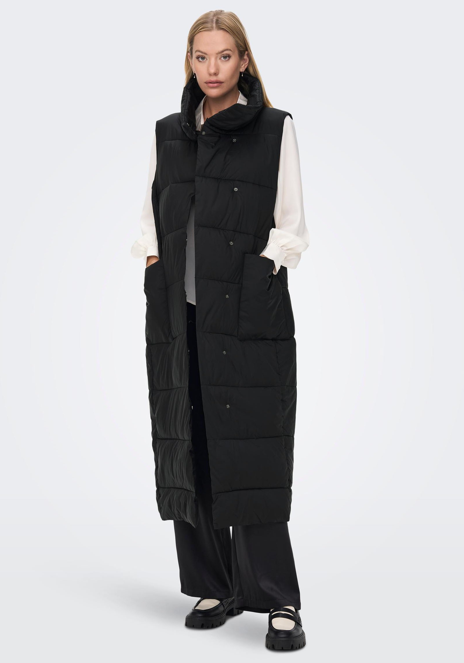 Image of Only Steppweste »ONLHAILEY PUFFER X-LONG WAISTCOAT OTW« bei Ackermann Versand Schweiz