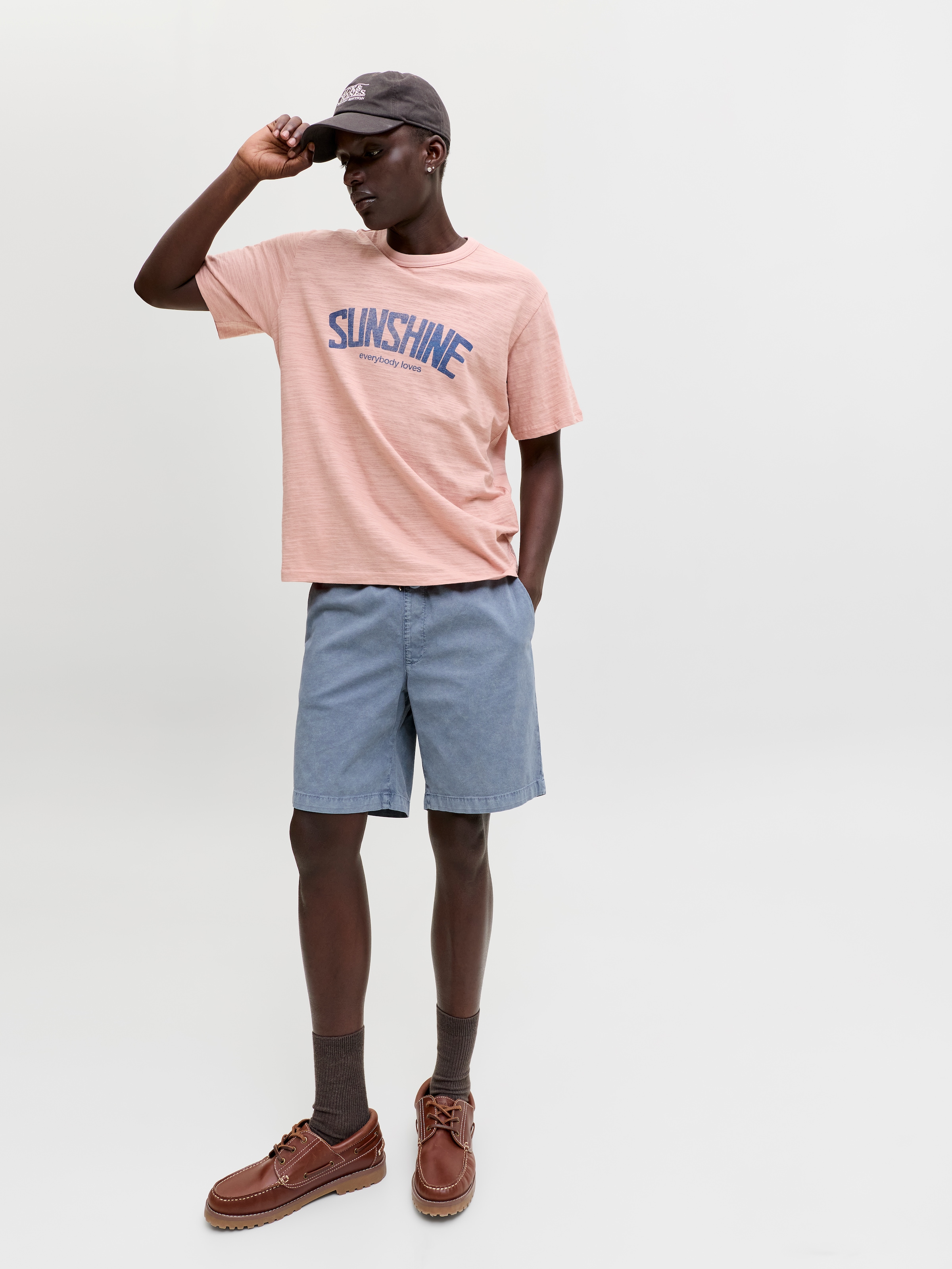 Jack & Jones Shorts »JPSTJAIDEN CARTER WASH DOB SHORTS REG SN«