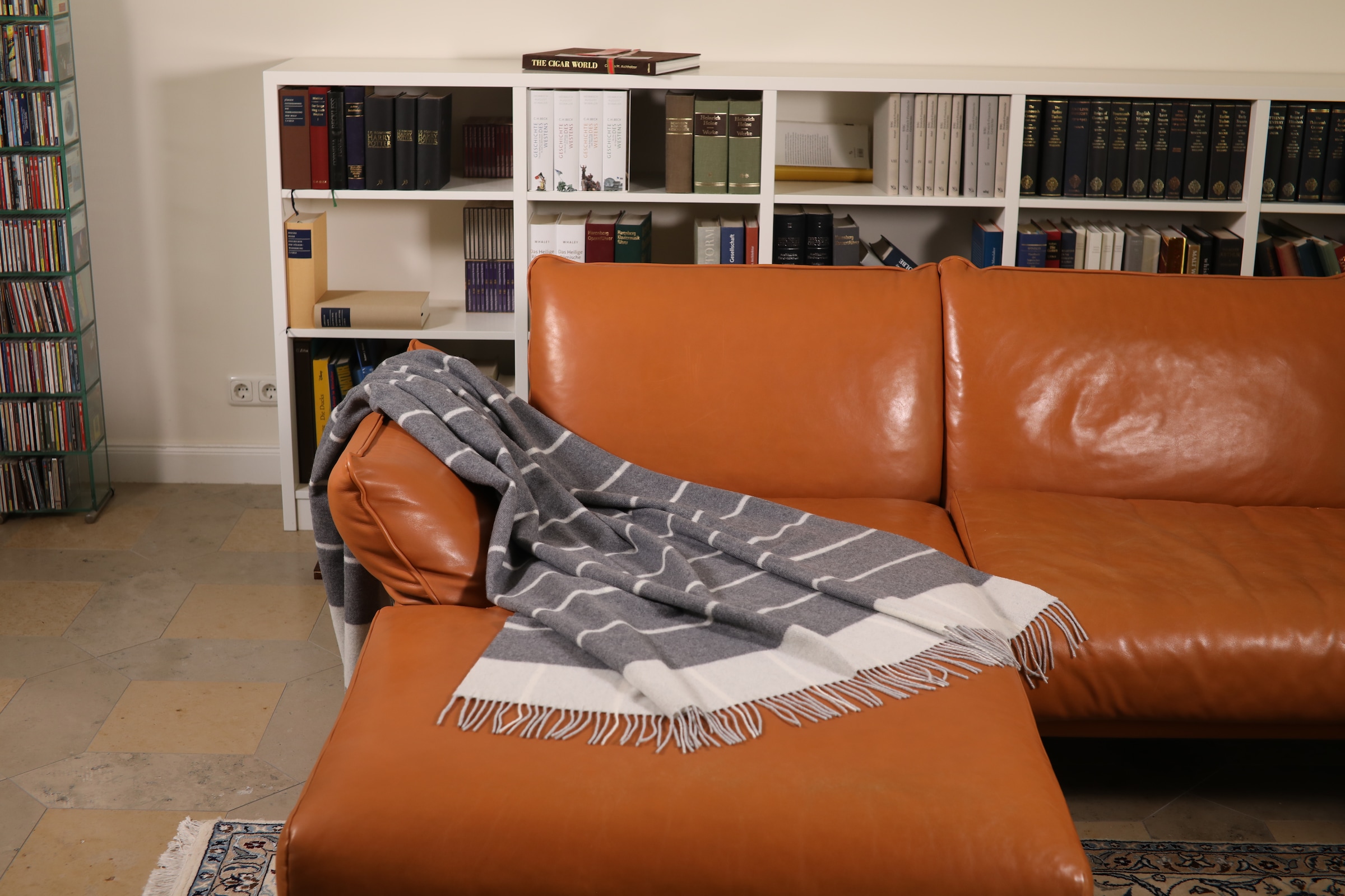 CASATEX Plaid »Harry Grigio Medio« elegantes Design, grosse Karos