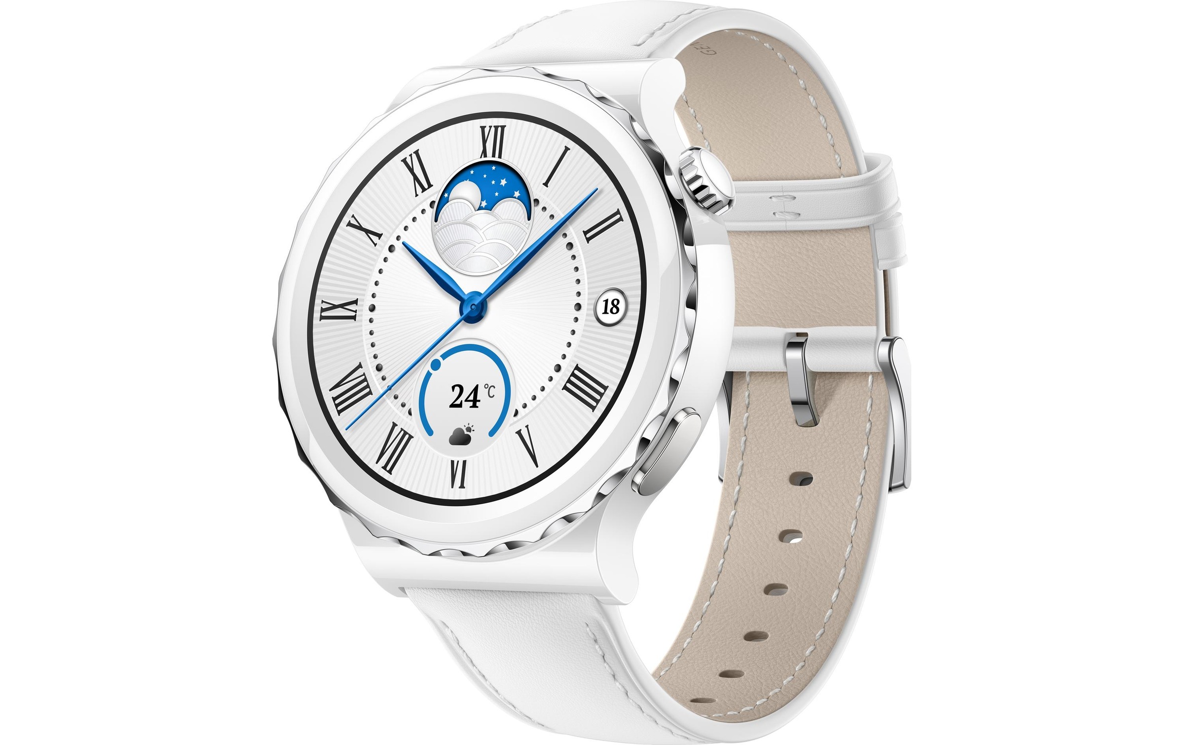 Image of Huawei Smartwatch »GT3 Pro 43 mm Leather«, (Harmony OS) bei Ackermann Versand Schweiz