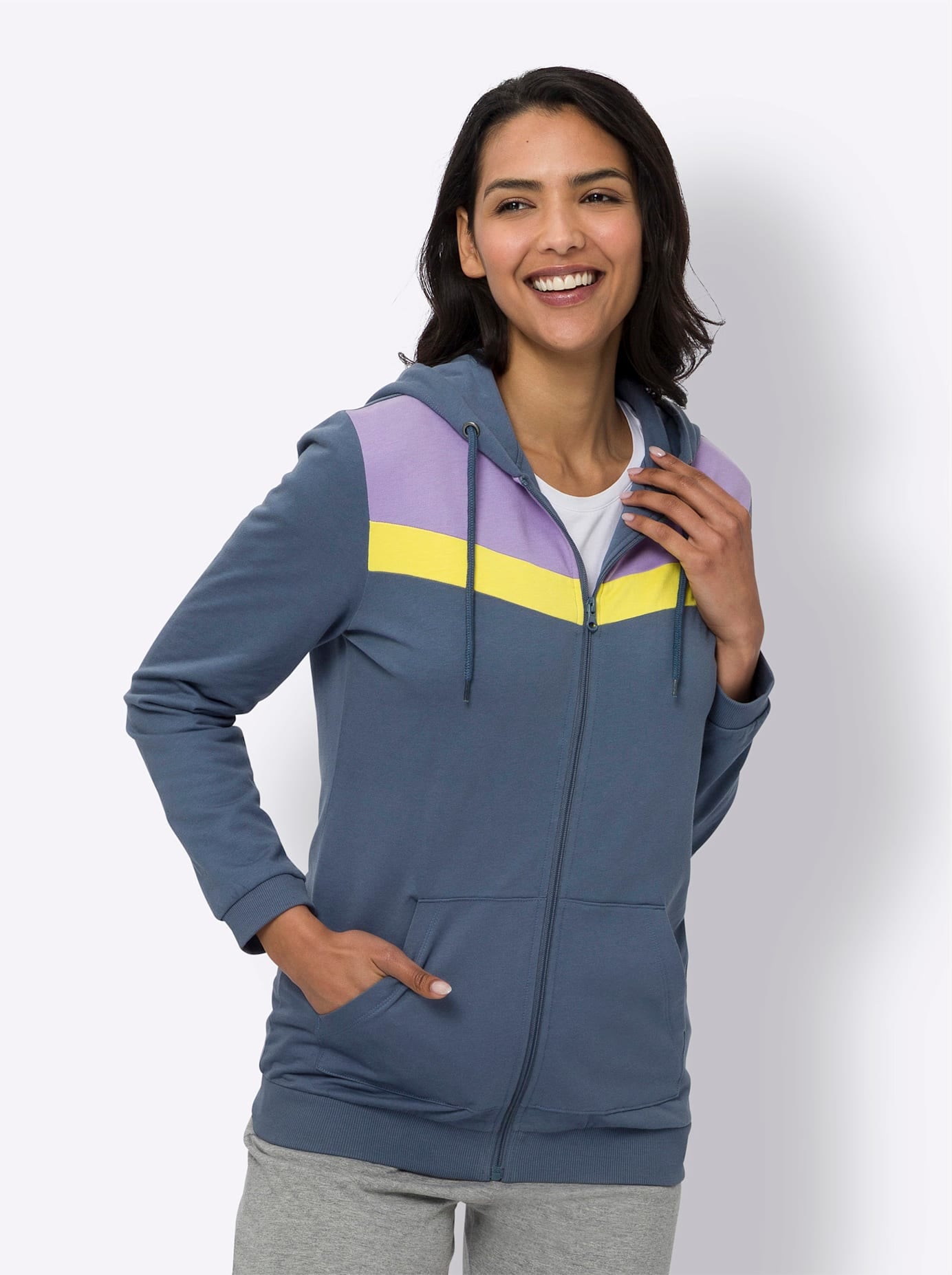 nicht definiert Kapuzensweatjacke