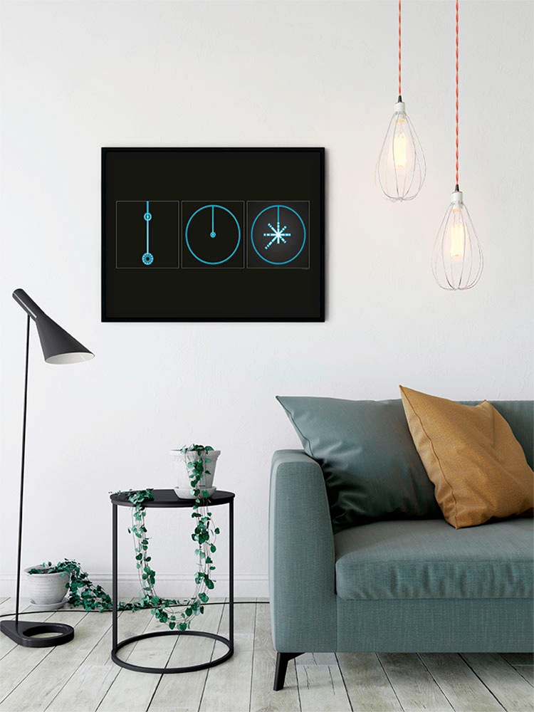 Komar Bild »Star Wars Classic How to Destroy a Deathstar«, Star Wars, (1 St.), Wandbild zur Dekoration im Kinderzimmer - ohne Rahmen