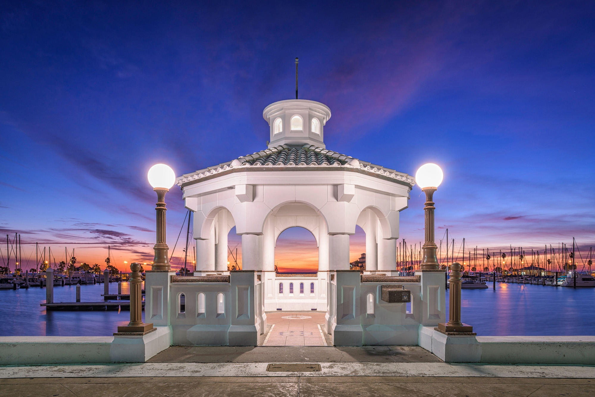 Image of Papermoon Fototapete "CORPUS CHRISTI-HAFEN, TEXAS"