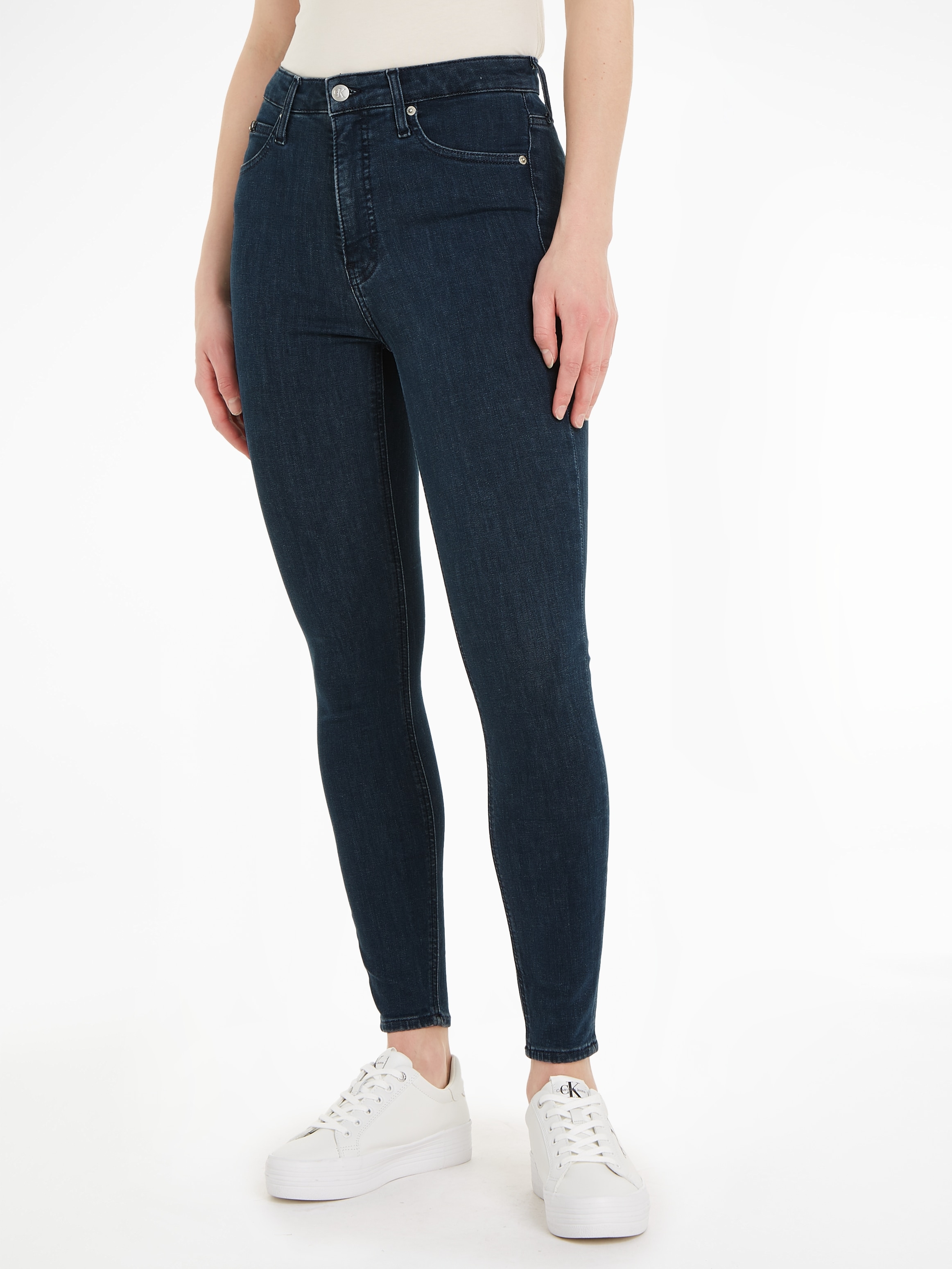Ankle-Jeans »HIGH RISE SUPER SKINNY ANKLE«, mit hohem Bund