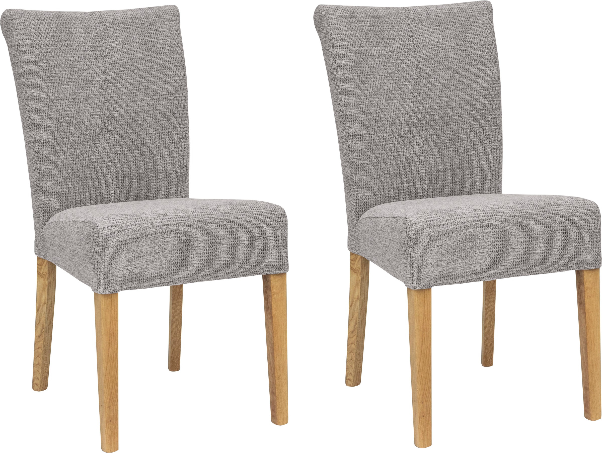 Image of Home affaire 4-Fussstuhl »Queen«, (Set), 2 St., Softstruktur, bezogen mit Web- oder Strukturstoff, Microfaser oder Kunstleder. Im 2er-, 4er oder 6er-Set bei Ackermann Versand Schweiz