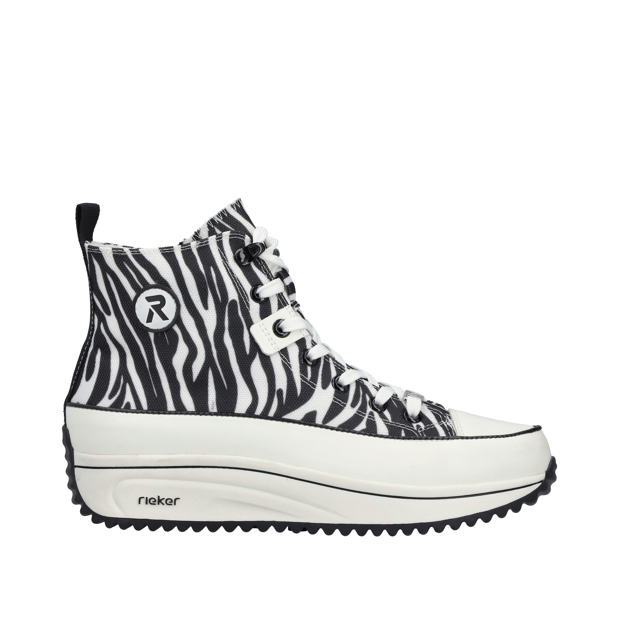 Rieker Baskets à plateforme  sneaker montante, boots à lacets forme confortable
