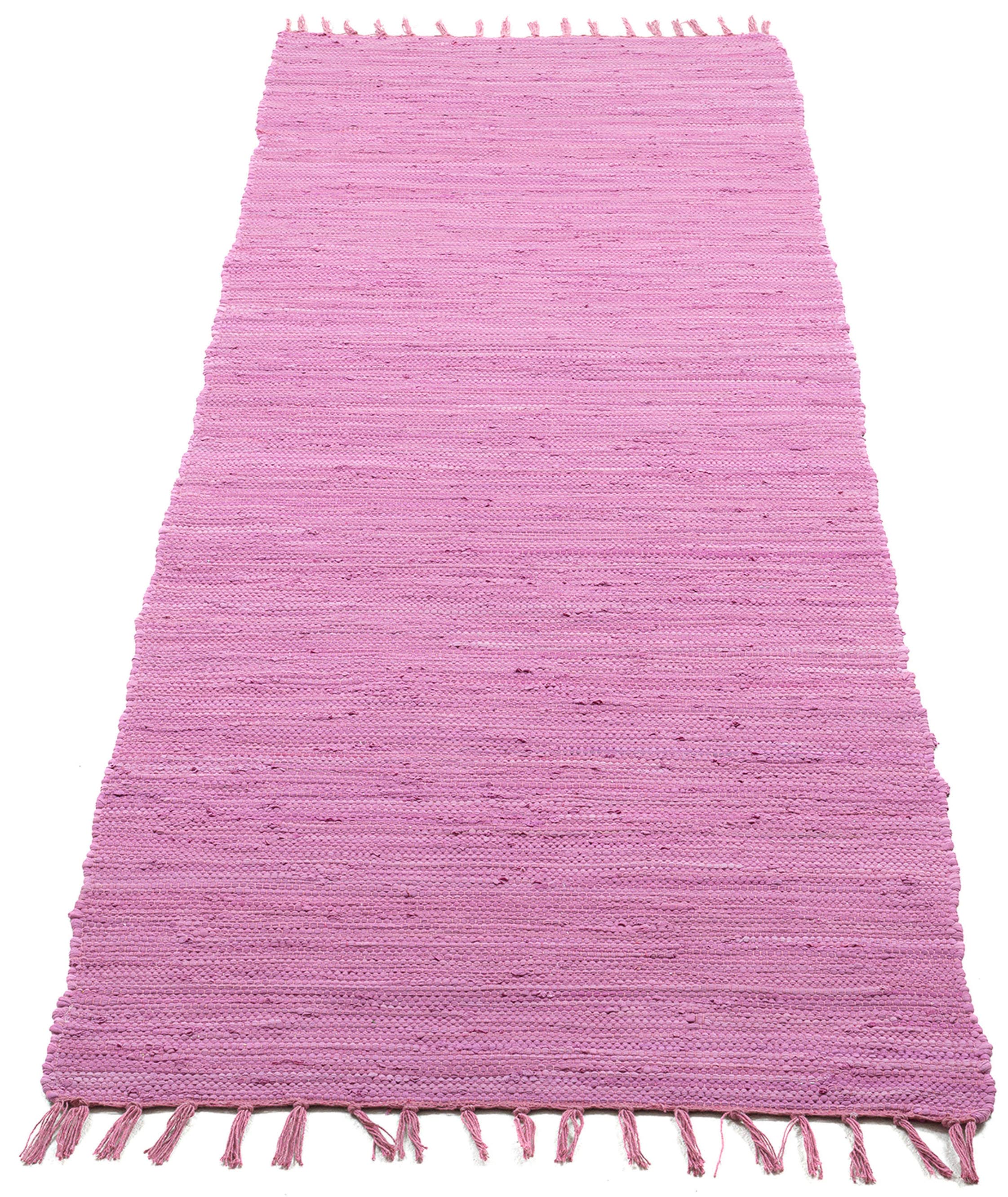 THEKO Läufer »Happy Cotton Fleckerl«, rechteckig, 5 mm Höhe, Handweb Läufer,... kaufen