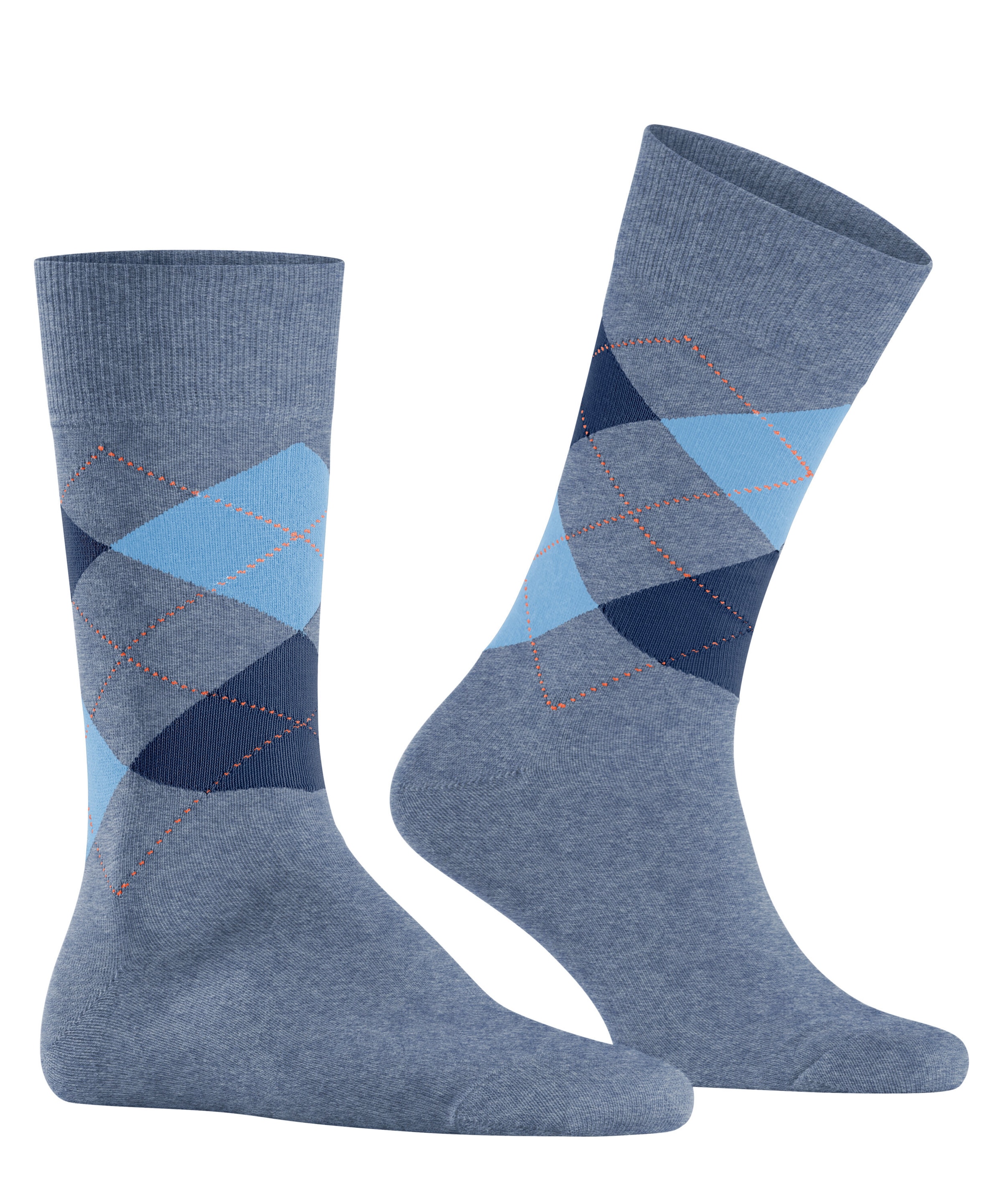Burlington Socken »King« Einheitsgrösse 40-46, Argyle-Muster, Burlington-Clip