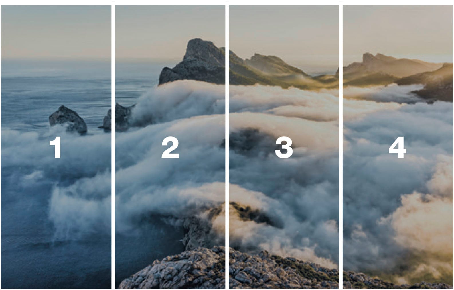 Komar Fototapete »Vlies Fototapete - Soul of Light - Grösse 400 x 250 cm« Motiv | bedruckt glatt