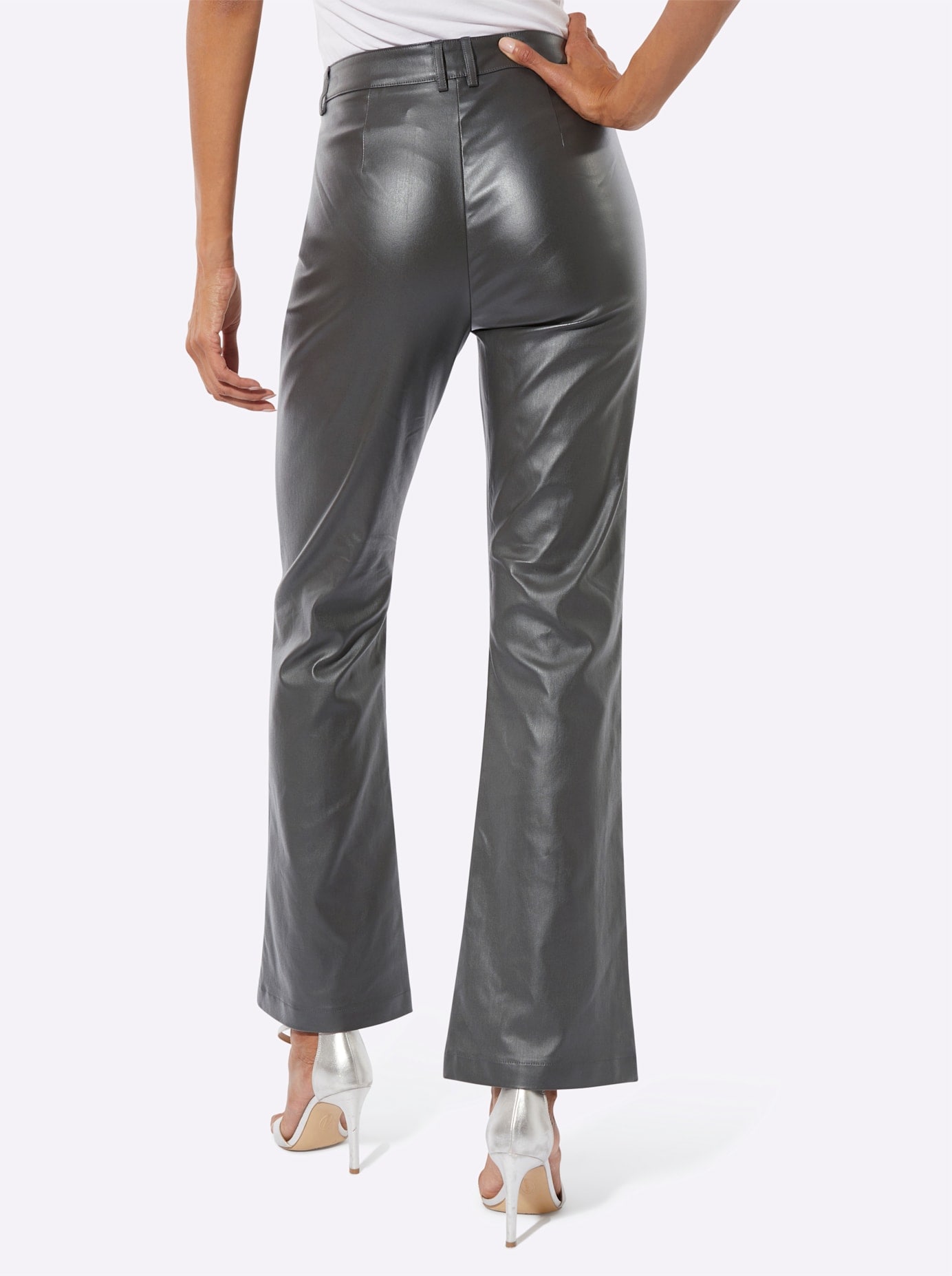creation L Pantalon imitation cuir