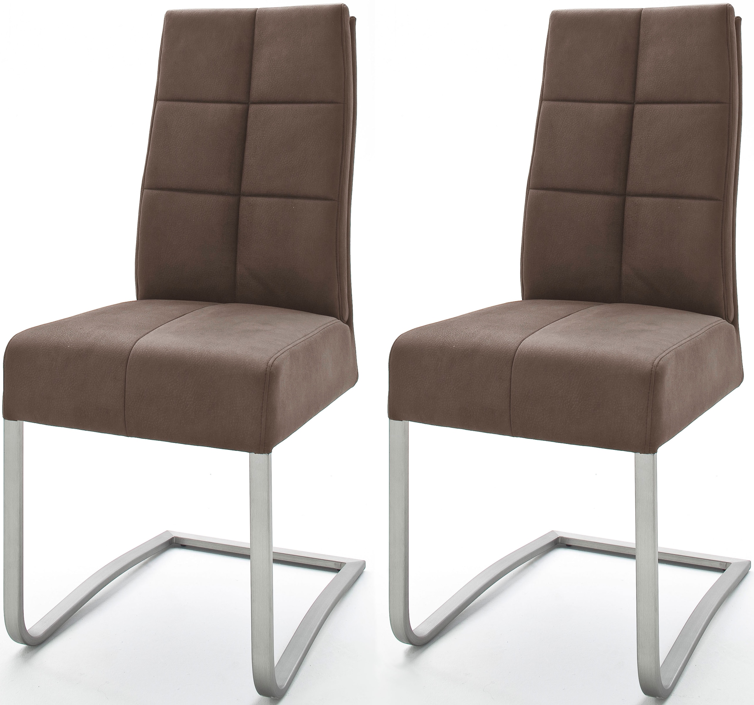 MCA furniture Esszimmerstuhl »Salva Schwingstuhl«, bis 120 Microfaser, kg kaufen 2 max. bequem St., Tonnentaschenfederkern, mit belastbar (Set)