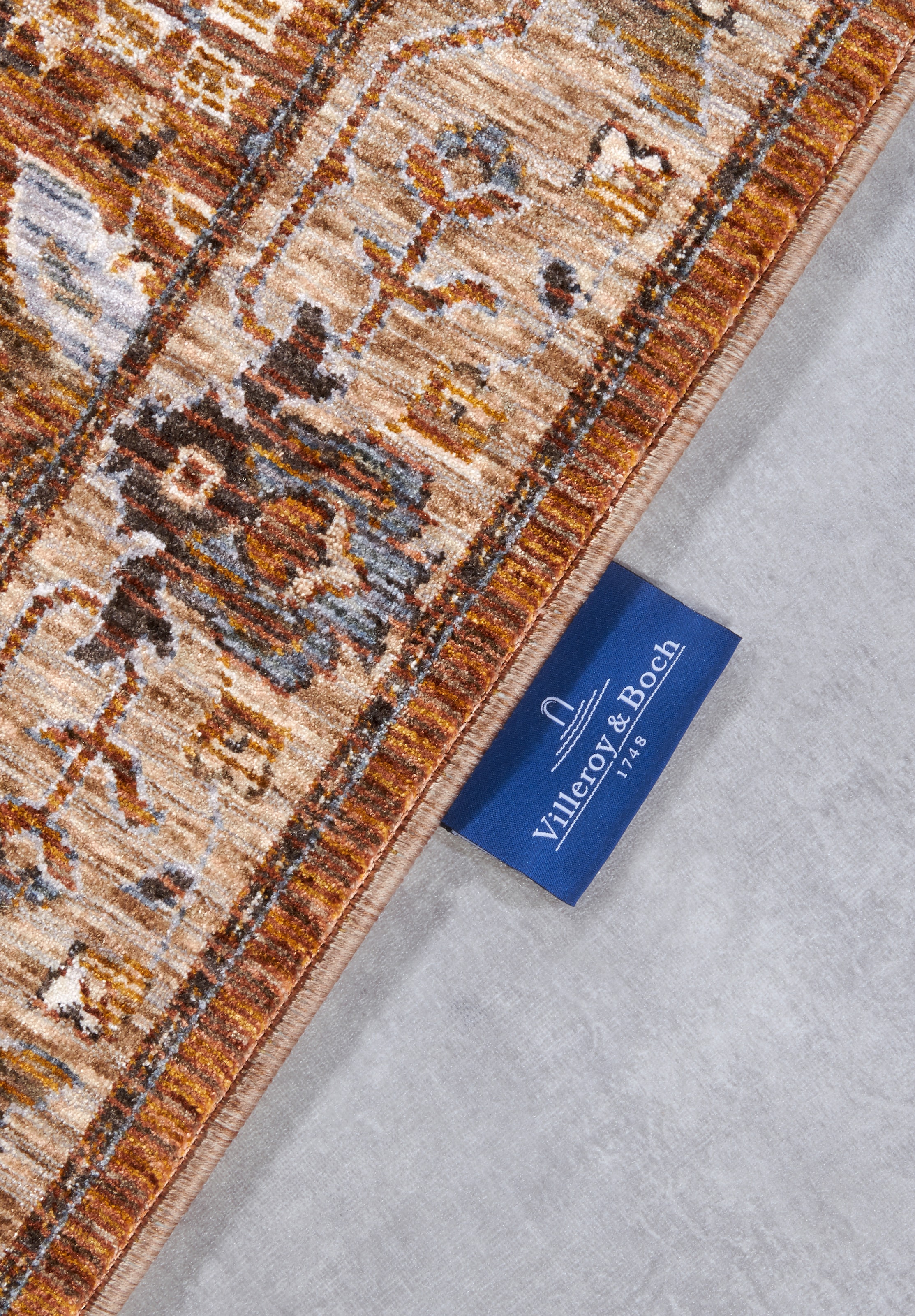 Villeroy & Boch Tapis »Egon« Rectangulaire 7 mm Höhe Orientalisch, Fransen, Läufer, Wohnzimmer, Schlafzimmer, Klassisch