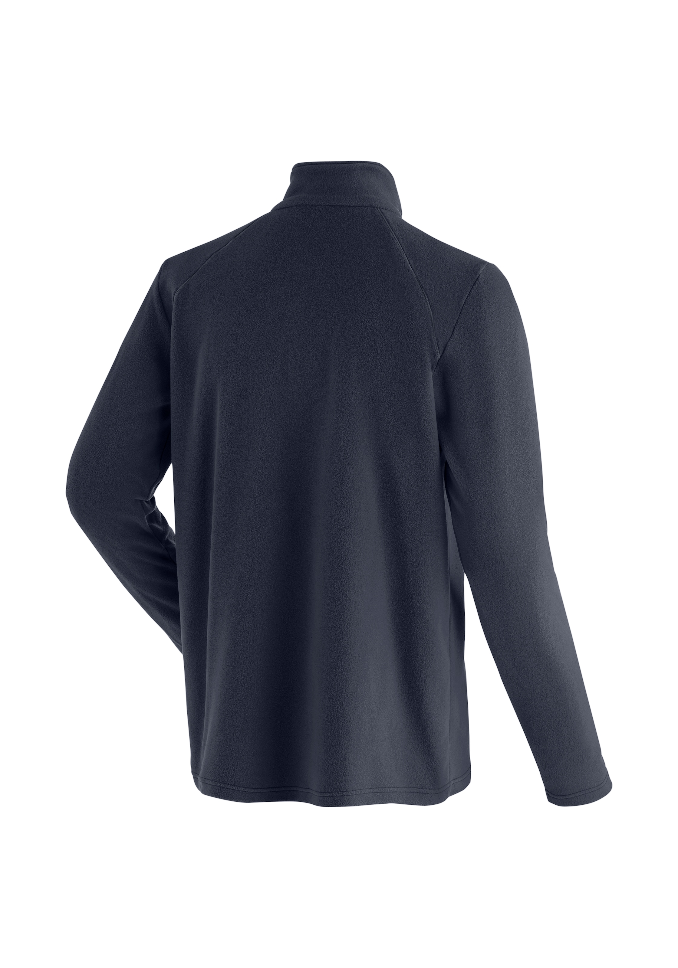 Maier Sports Pull en polaire »Dennis«, polaire homme, couche intermédiaire fonctionnelle, demi-zip, coupe régulière
