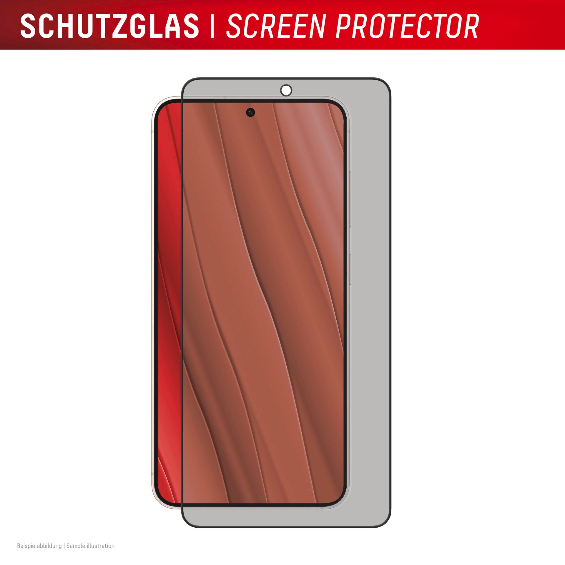 Displex Verre de protection d'écran »Privacy Glass Screen Protector (Privacy Filter)« für Samsung Galaxy S25 Edge Displayschutzfolie, Schutzfolie, Bildschirmschutz, kratz- & stossfest