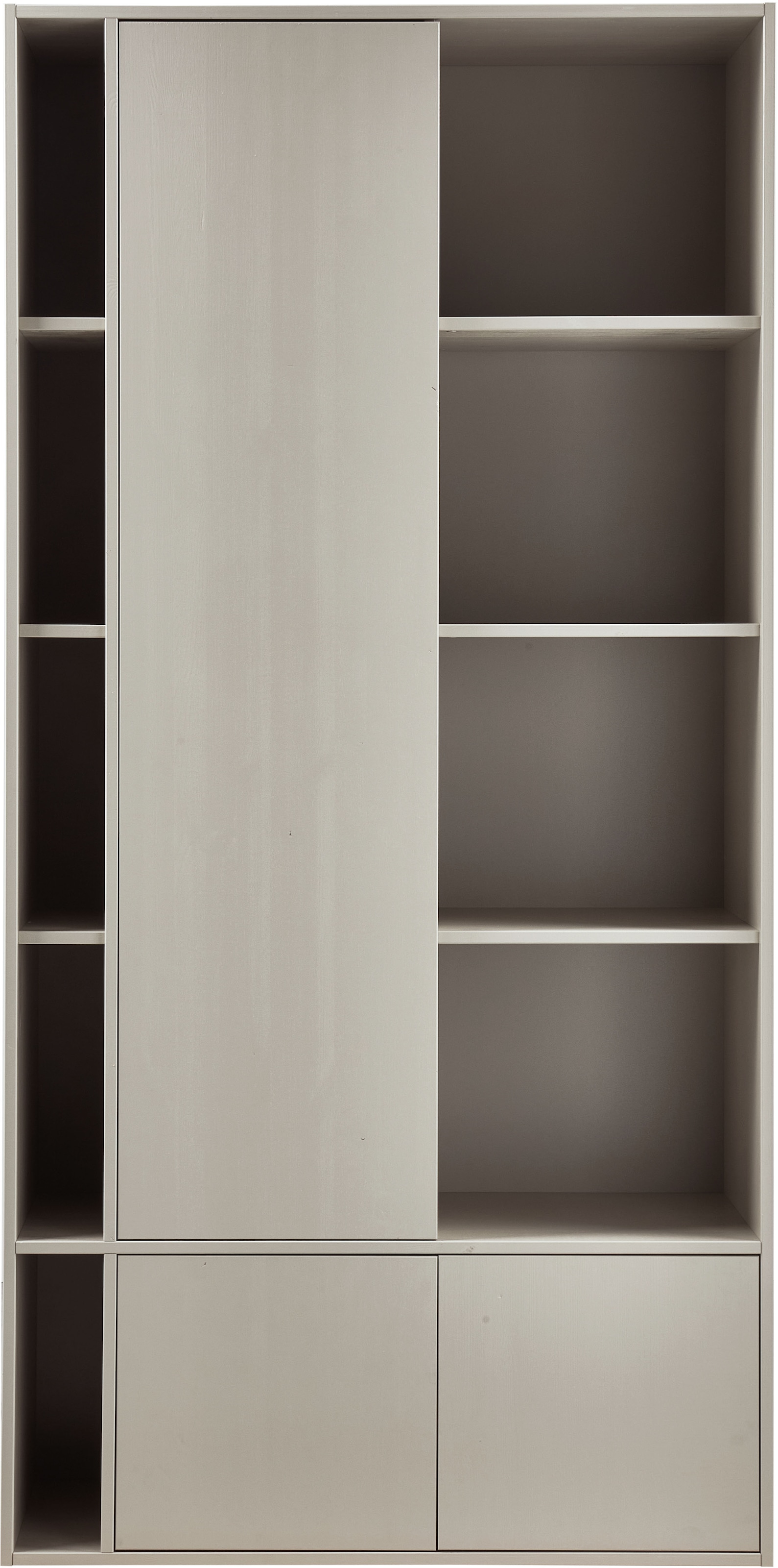 WOOOD Garderobenschrank »Settle Down FSC®-Kiefernholz Druckmechanismus H 218 x B 108 x T 44 cm« Beidseitig montierbar, Wandbefestigung empfohlen, HDF-Rückwand