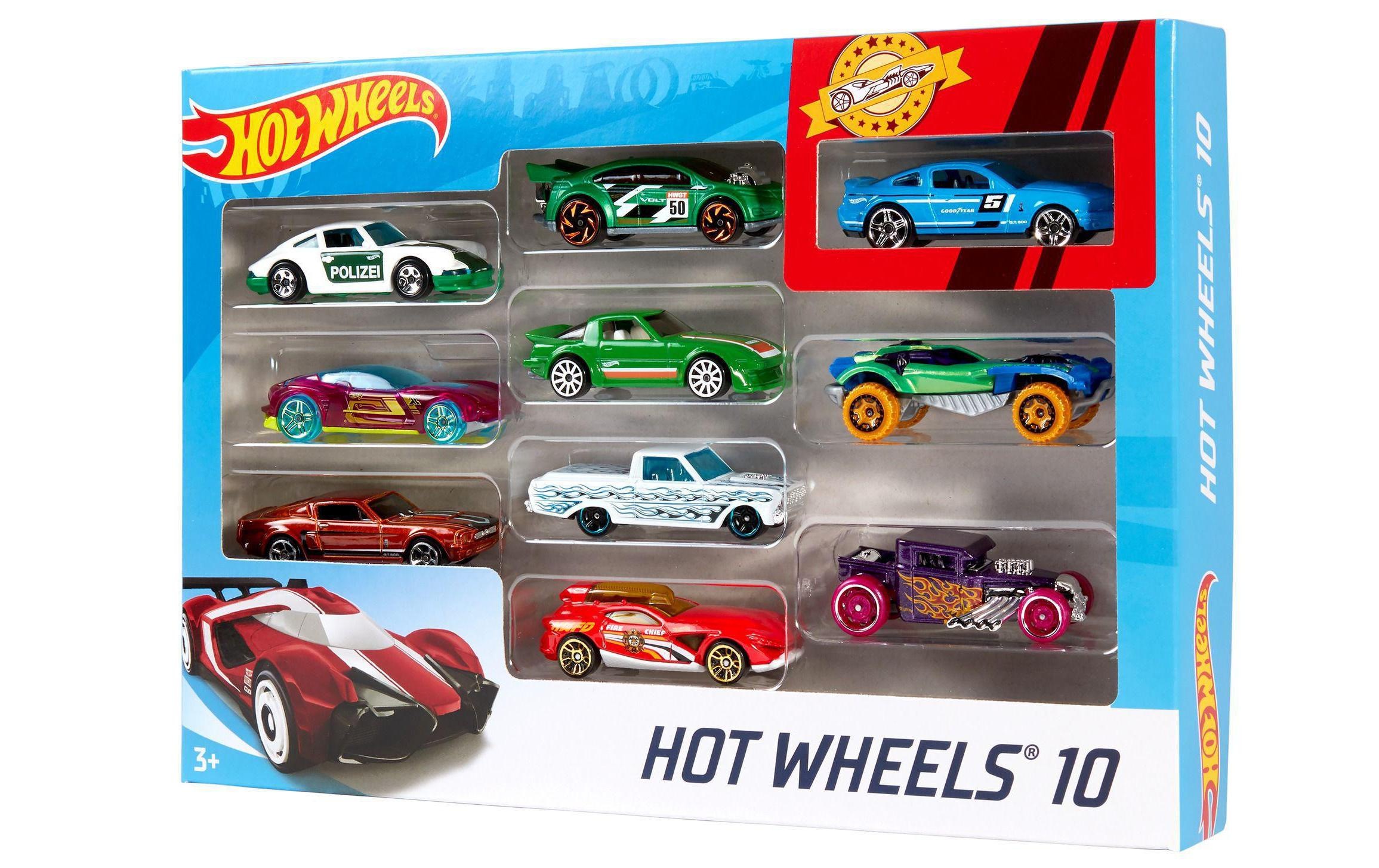 Hot Wheels Spielzeug-Auto »Wheels 10er Geschenkset«