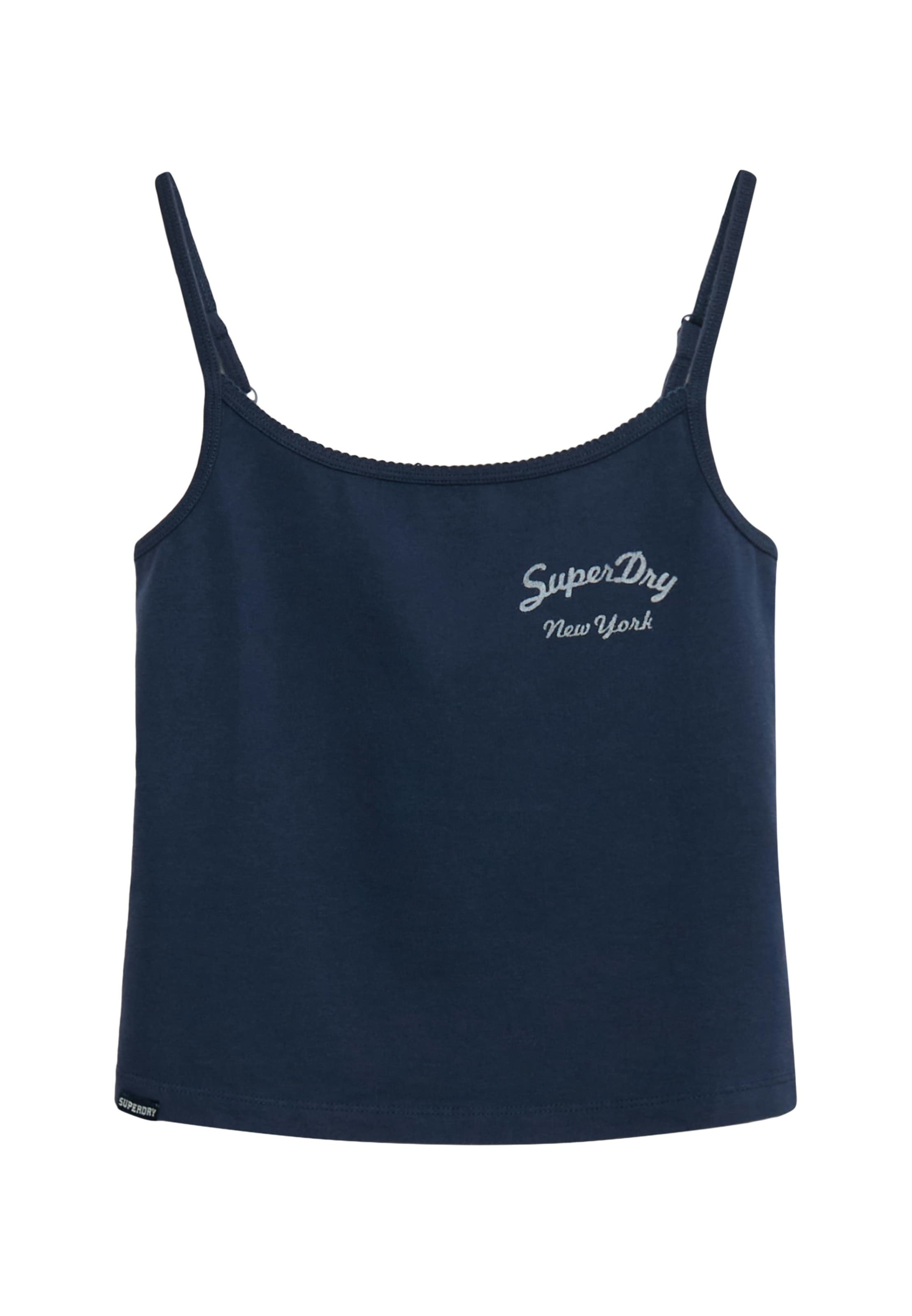 Image of Superdry Tanktop "ATH ESS GRAPHIC CAMI" mit hübschem Spitzen-Detail am Auschnitt