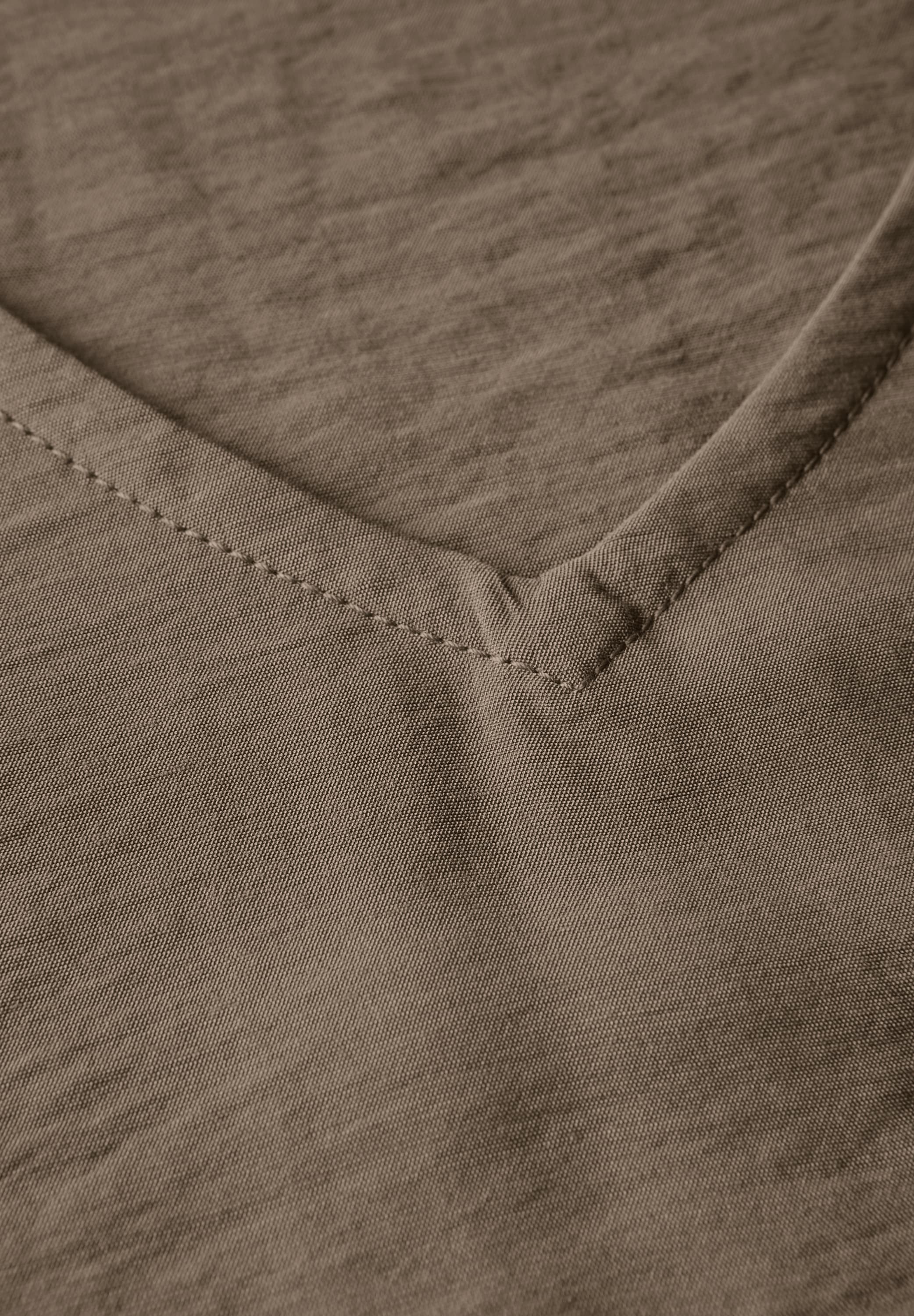 STREET ONE Shirtbluse, mit V-Neck