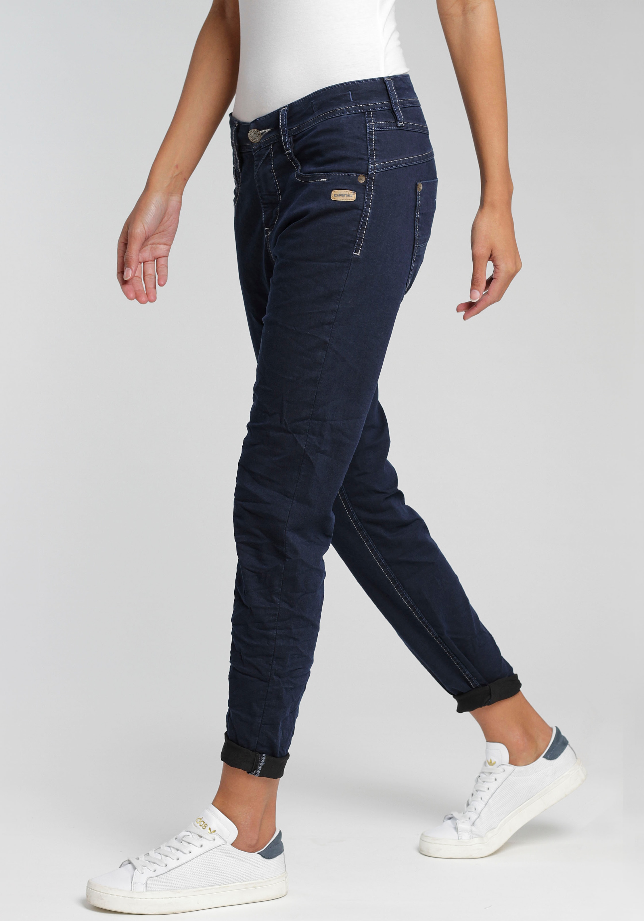 ♕ GANG Relax-fit-Jeans »94Amelie«, mit rechter doppelter auf versandkostenfrei Gesässtasche