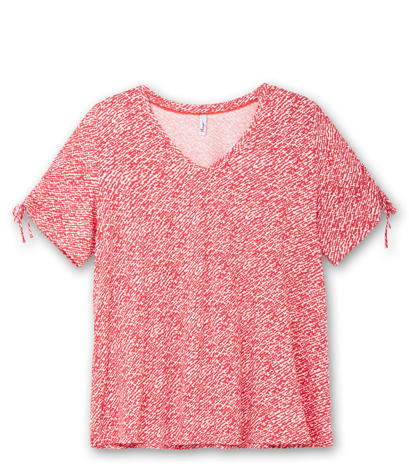Sheego Kurzarmshirt »T-Shirt«, (1 tlg.)