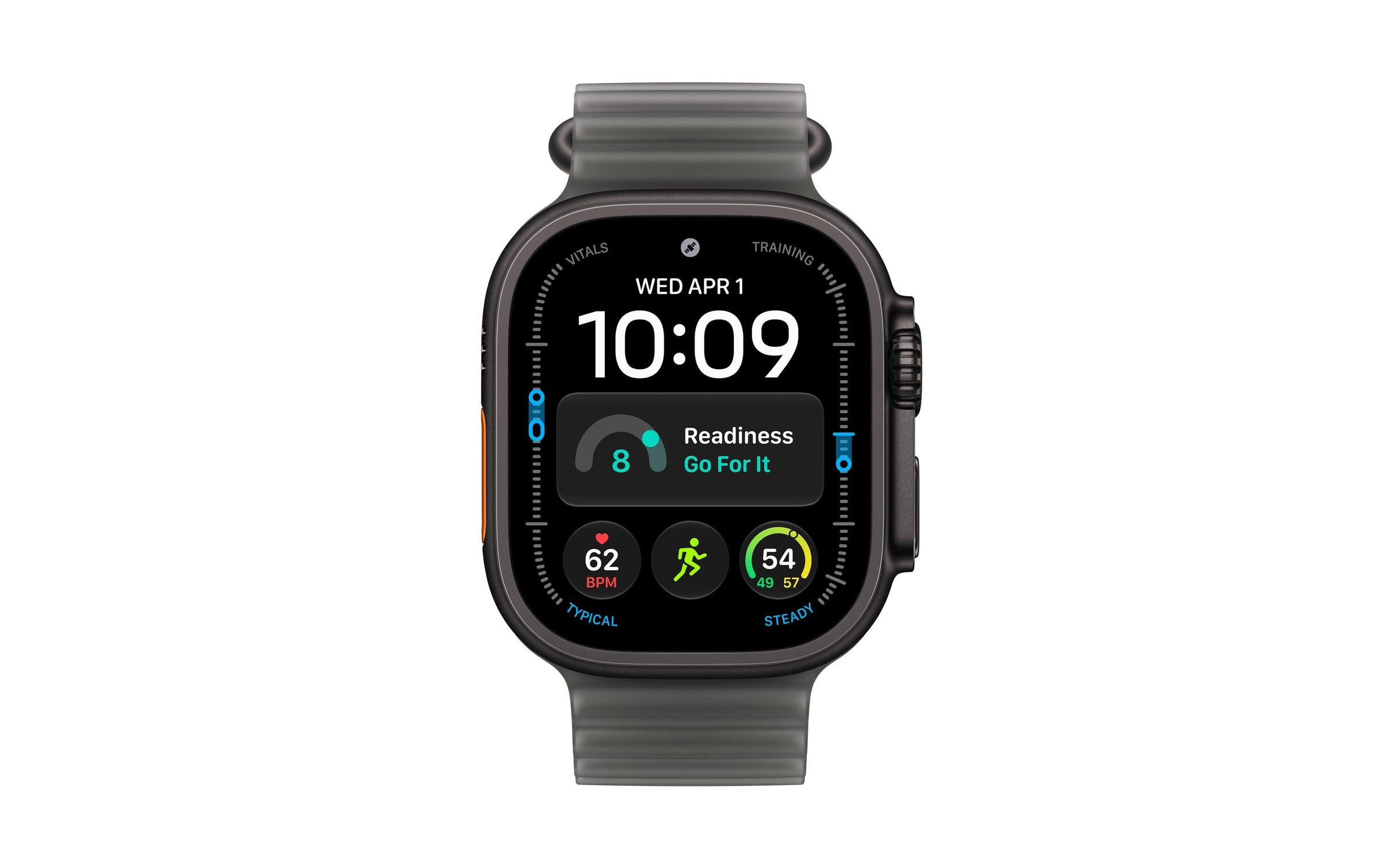 Apple Smartwatch »Apple Watch Ultra 4 Black Titan Ocean Band«