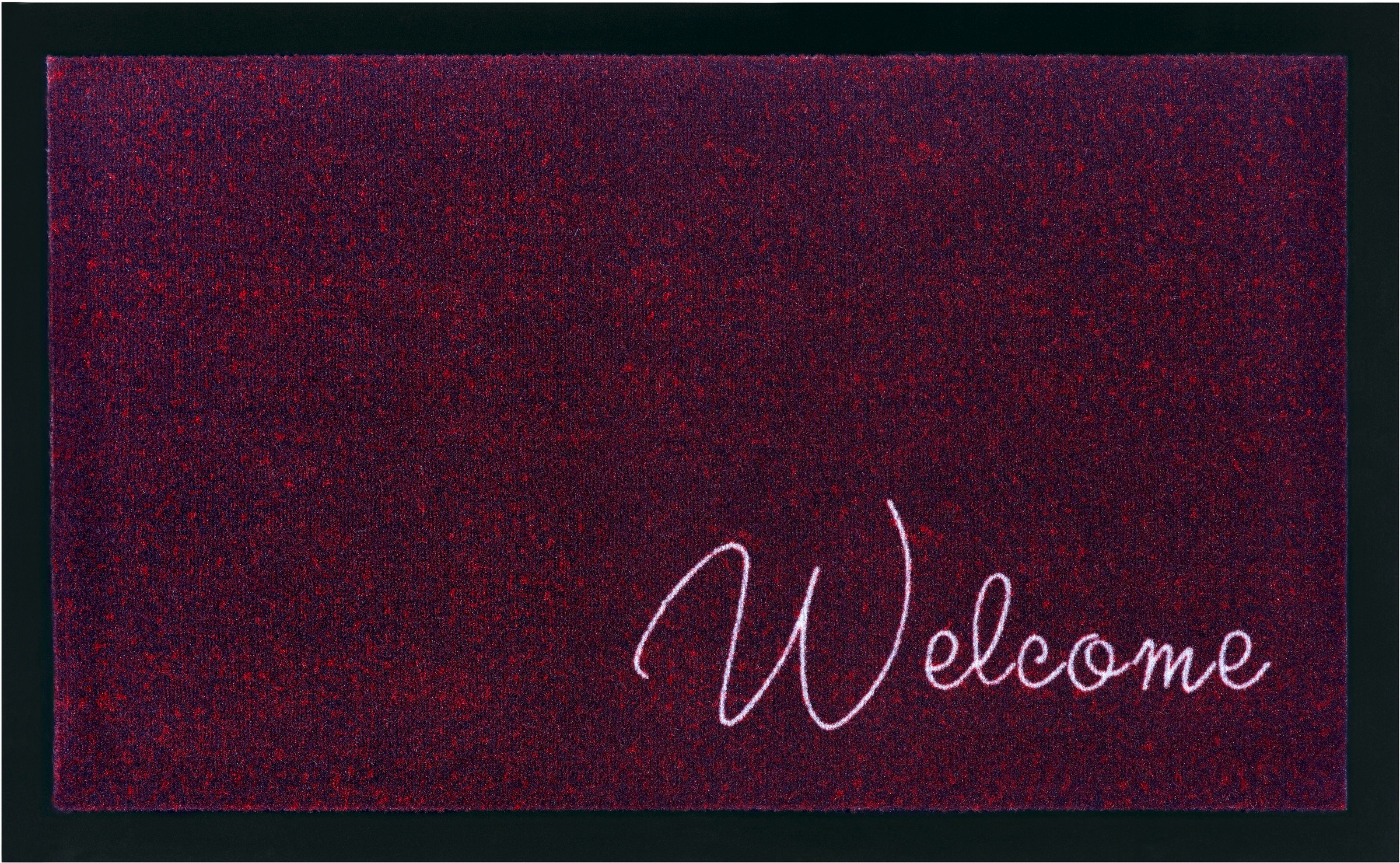 Image of Home affaire Fussmatte »Welcome«, rechteckig, 5 mm Höhe, In und Outdoor geeignet, waschbar, Robust, Pflegeleicht, Eingang, Rutschfest, mit Spruch bei Ackermann Versand Schweiz