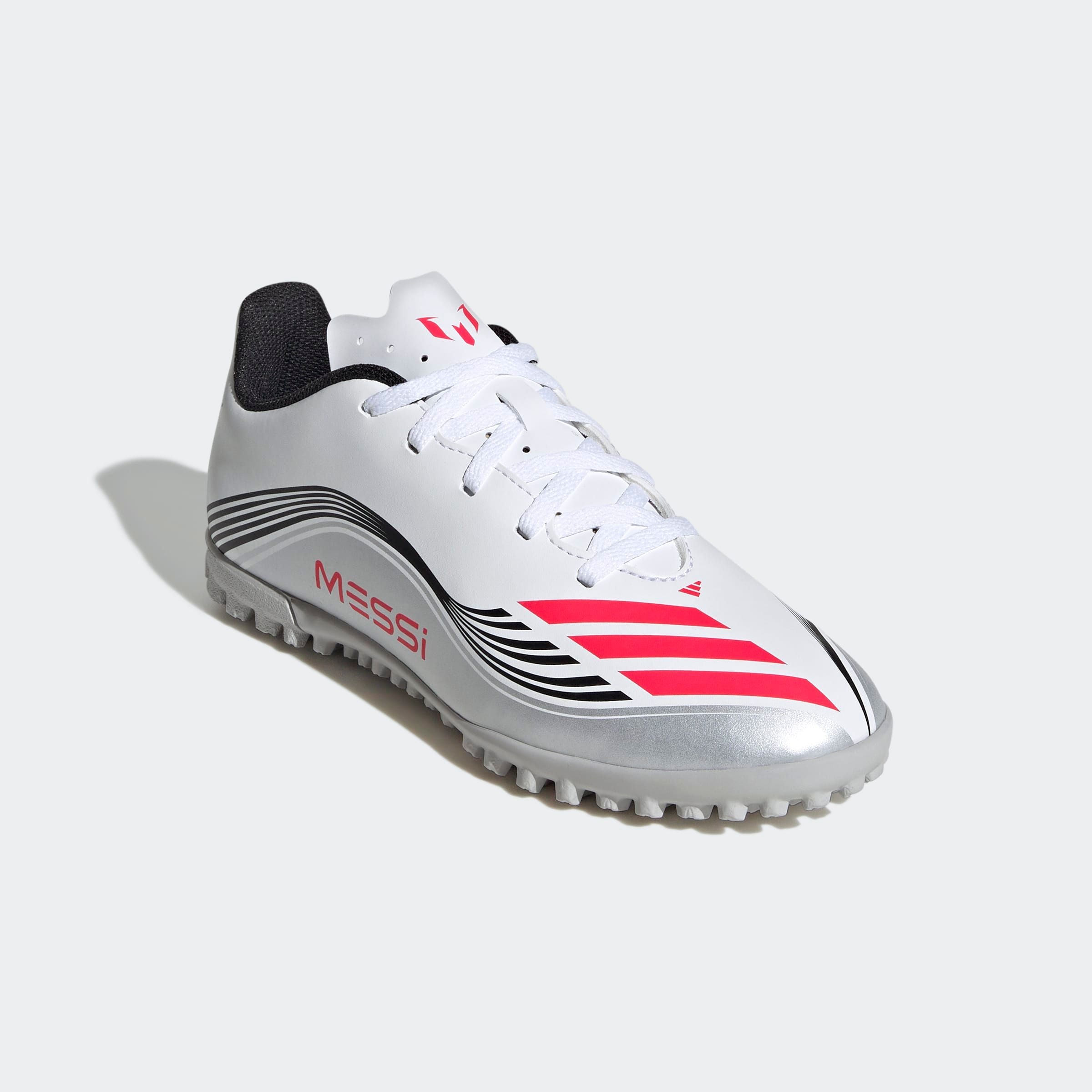 Image of adidas Performance Fussballschuh "F50 MESSI CLUB KUNSTRASEN KINDER" für harte Untergründe Asche und Kunstrasen, für Kinder & Jugendliche