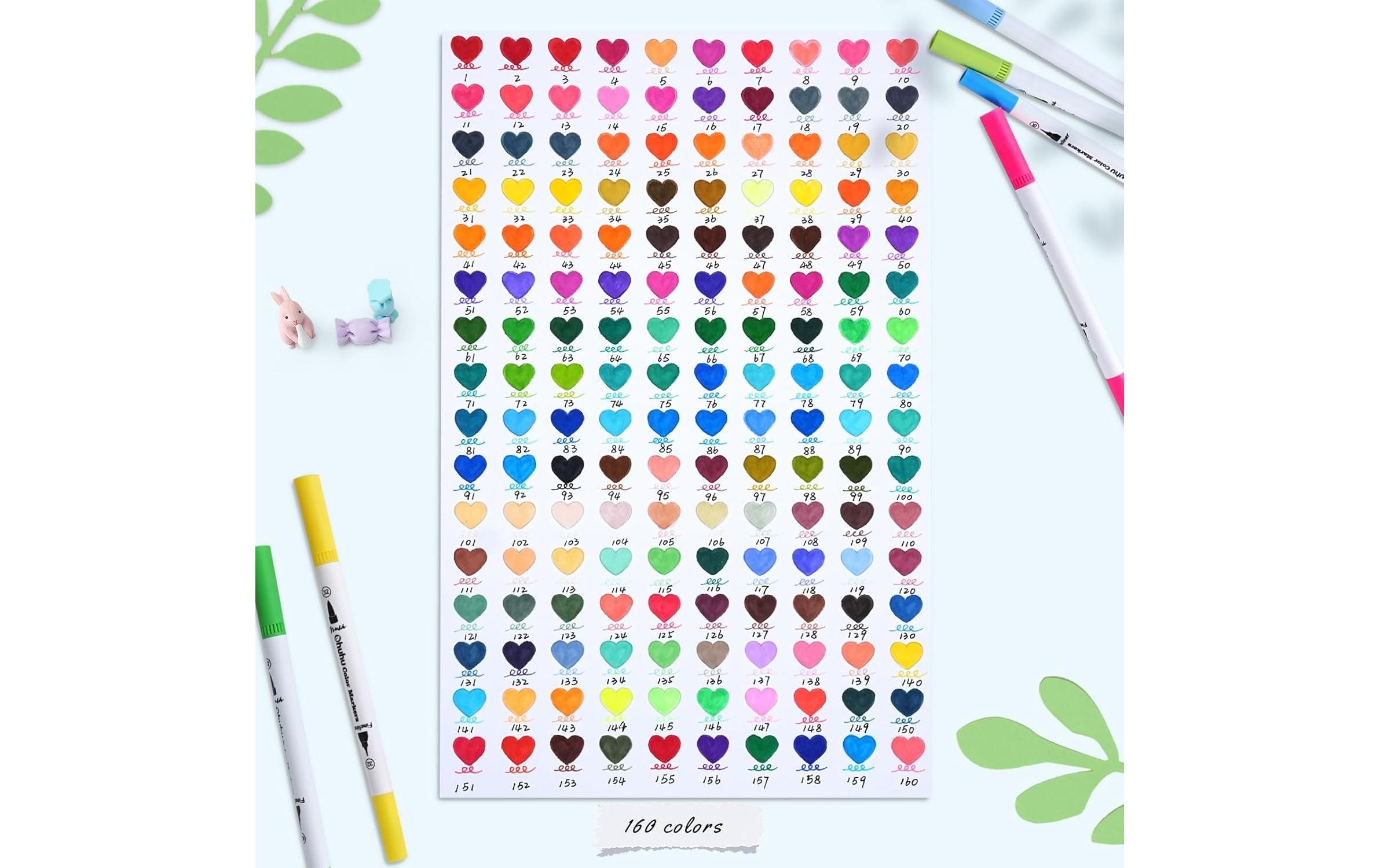   Marker »Ohuhu Maui (160 Stk.) WHI WHI, 160 Stück«