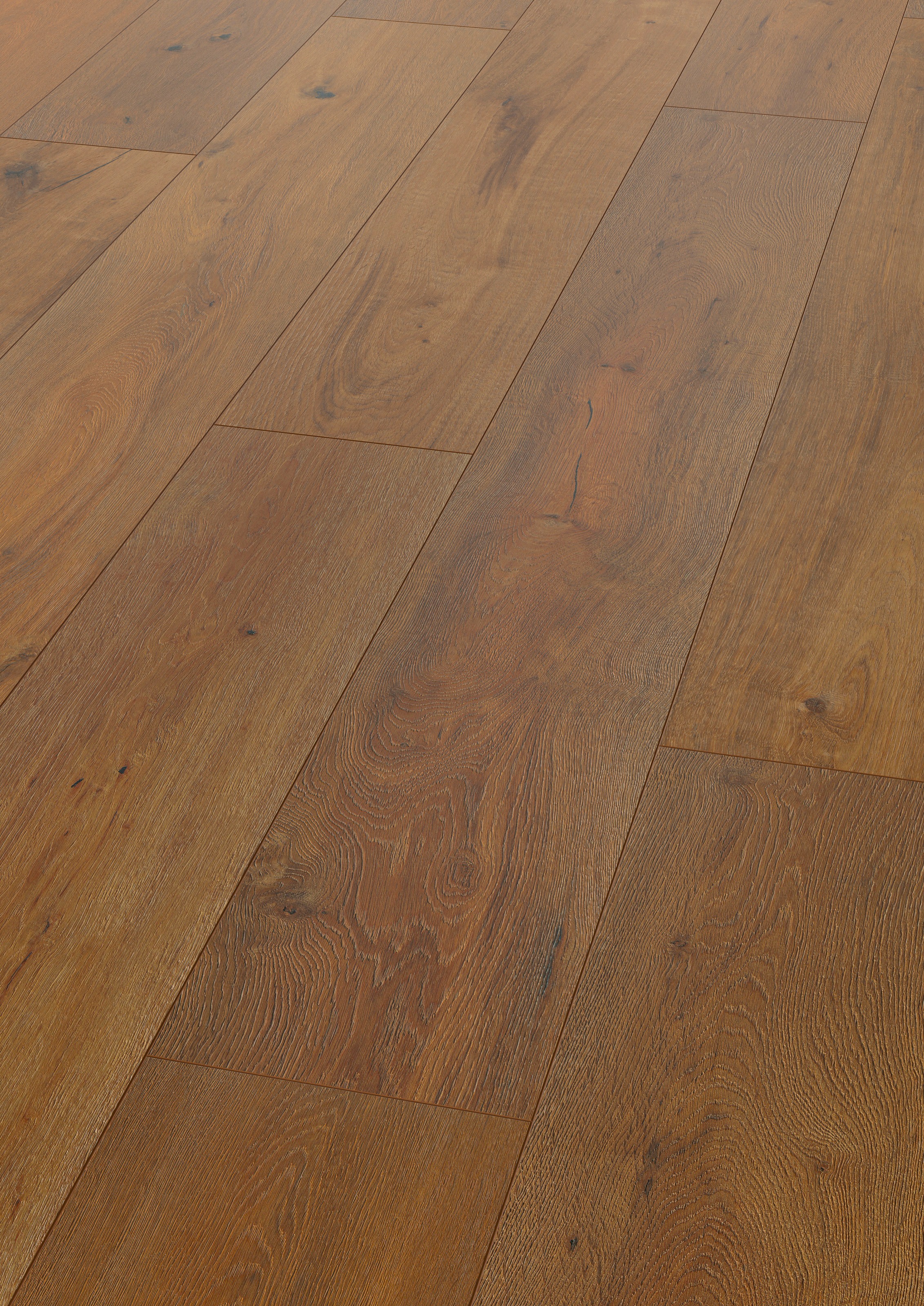 Image of ter Hürne Designboden »Eiche Gemma braun«, mit fühlbarer Oberfläche und Klicksystem bei Ackermann Versand Schweiz