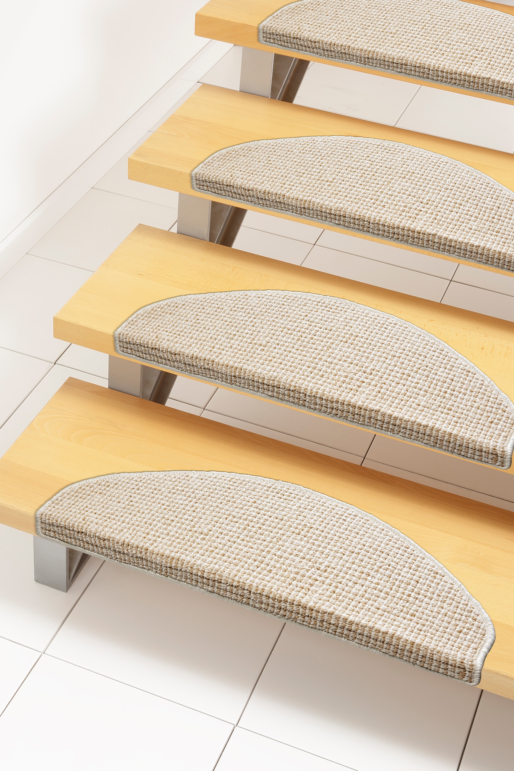 Image of Andiamo Stufenmatte »Carransa«, halbrund, 10 mm Höhe, 15 Stück in einem Set bei Ackermann Versand Schweiz