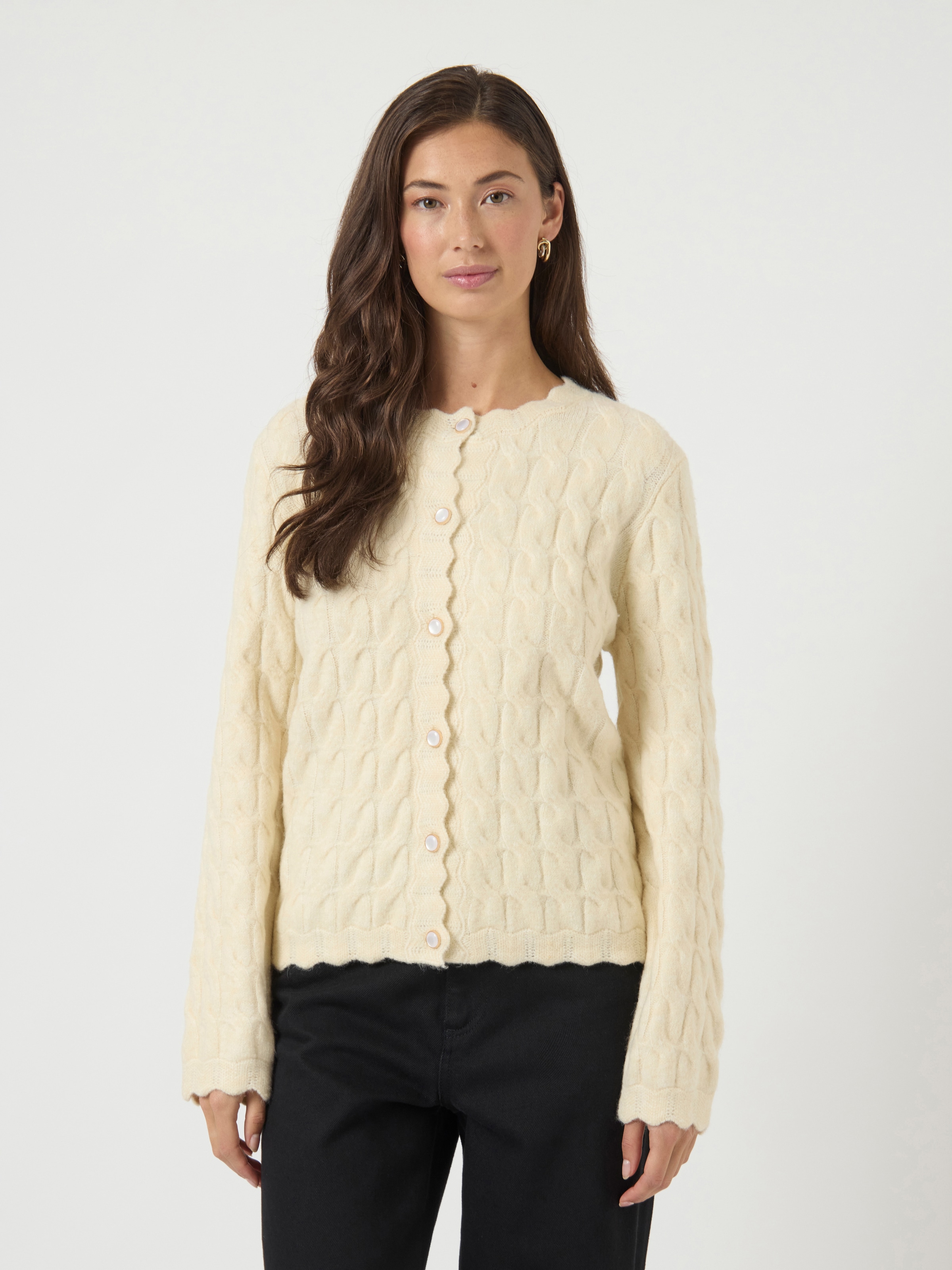 Y.A.S Veste en tricot »YASBUBERA LS KNIT CARDIGAN S. NOOS«