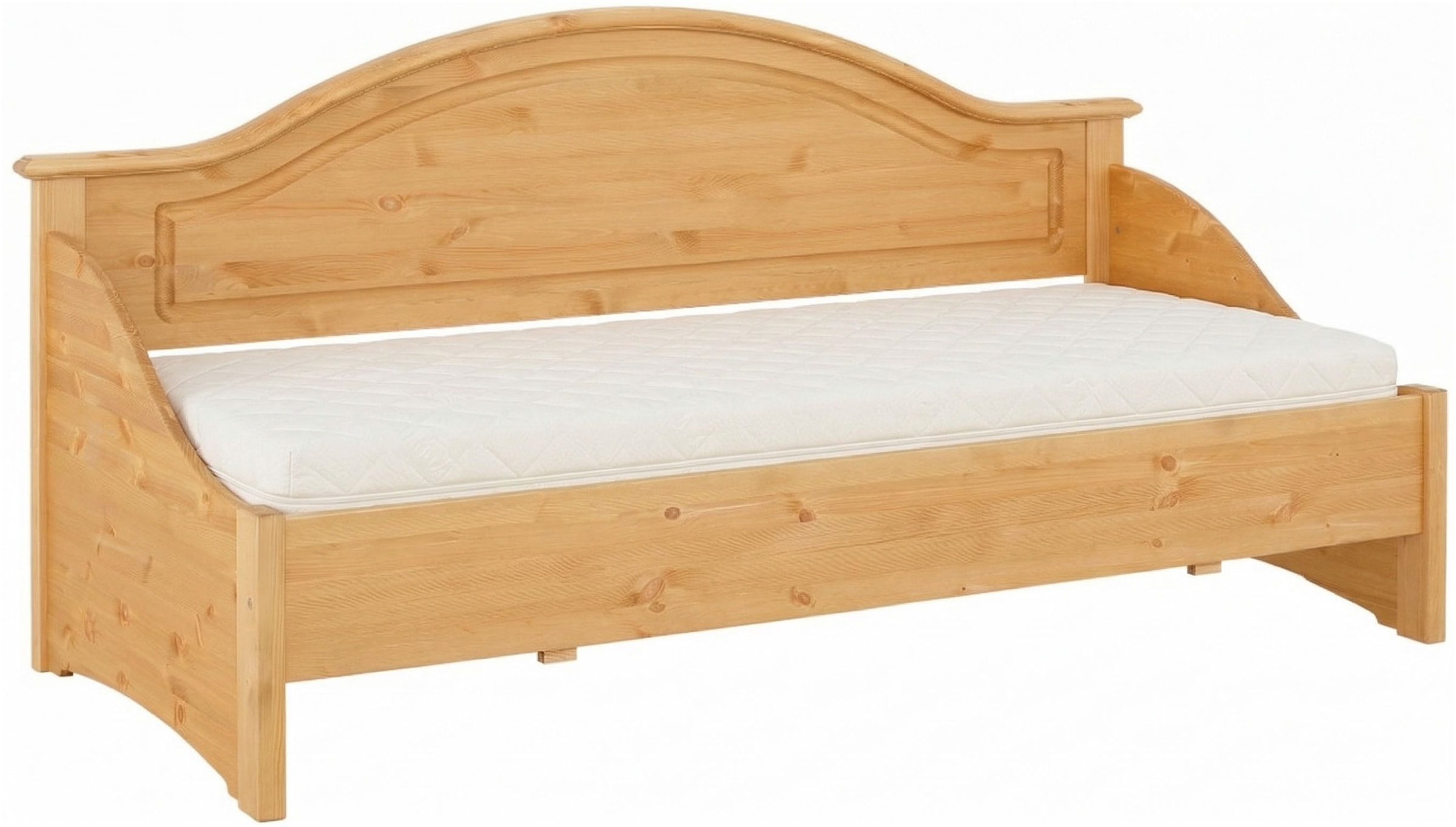 GOODproduct Daybett »Konrad« stabile Konstruktion aus massiver Kiefer, mit Rollrost