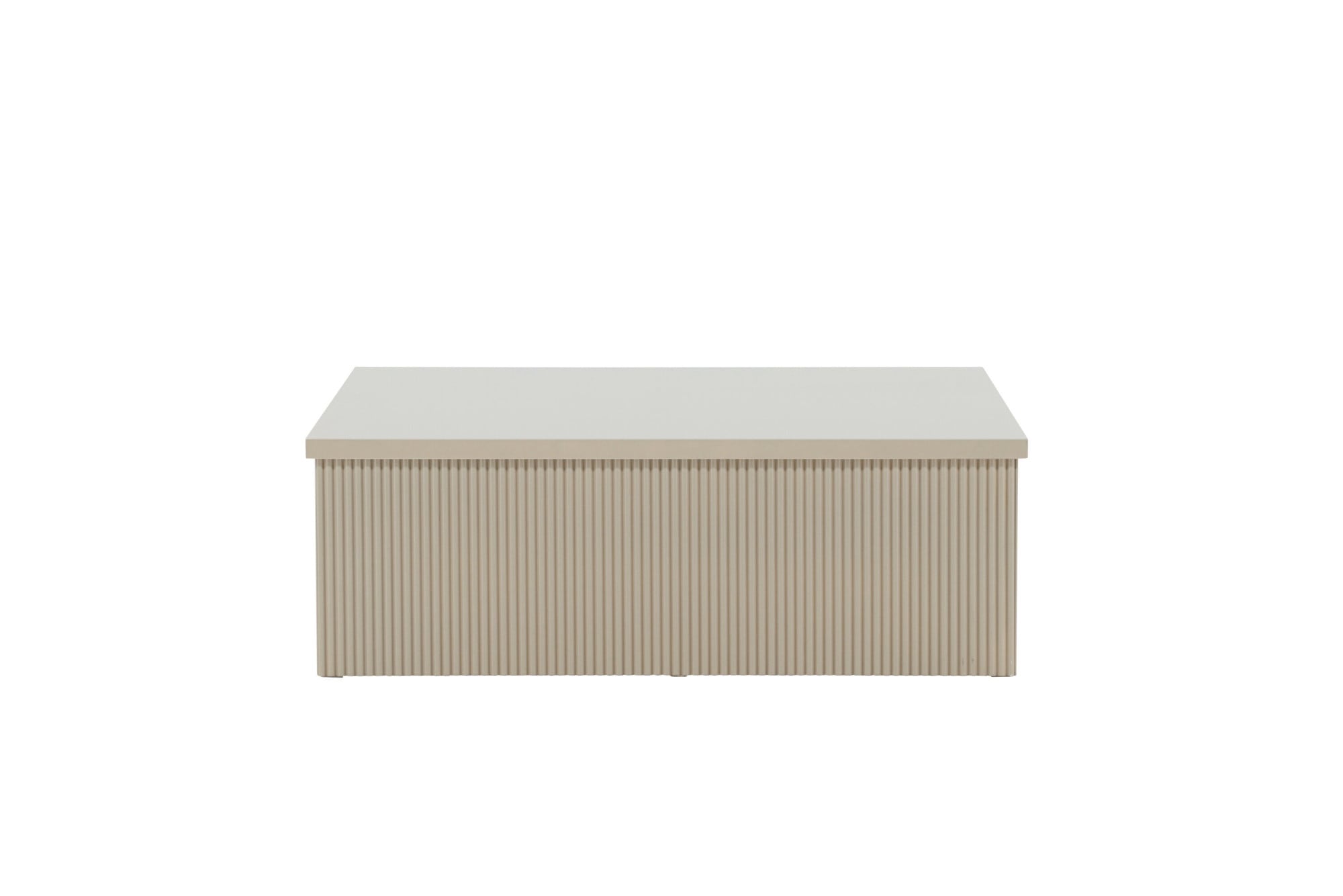 Venture Home Table basse Table basse, MDF, carrée, basse, spacieuse, accueillante