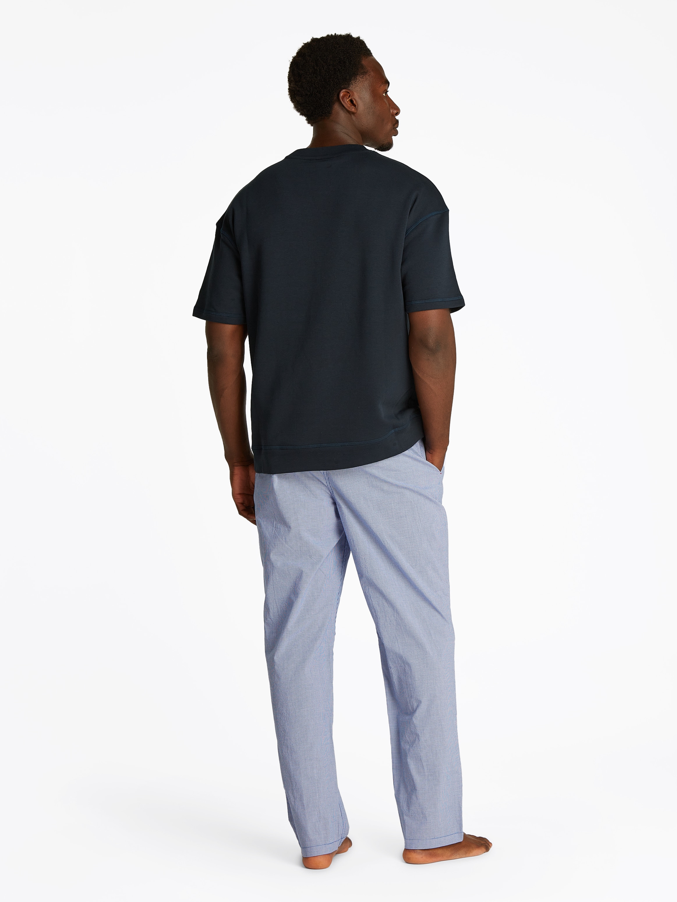 Tommy Hilfiger Underwear T-Shirt »SS TRACK TOP«, mit Logostickerei