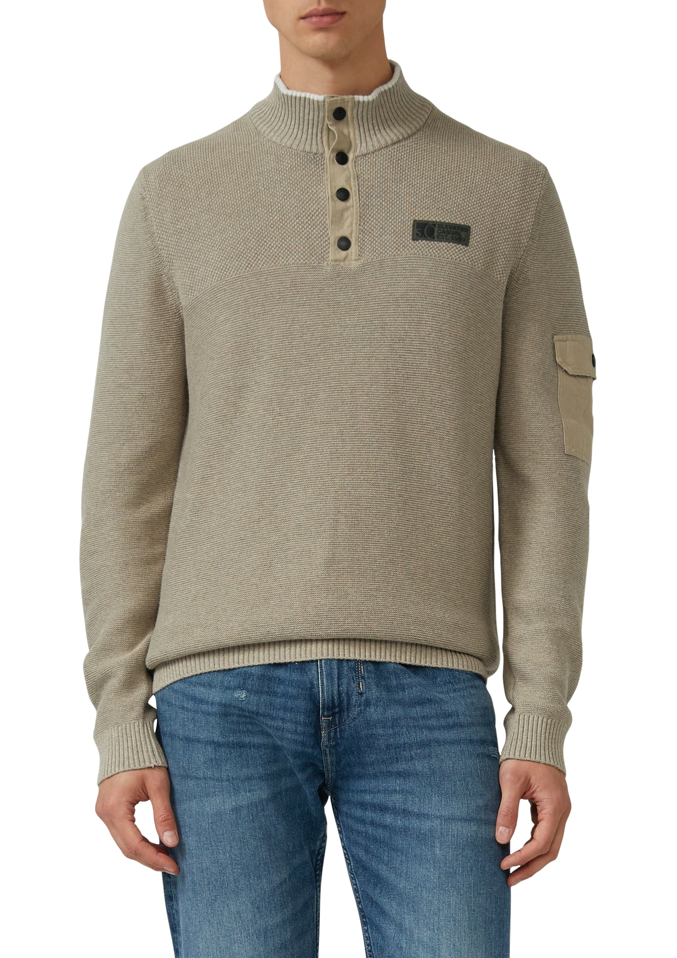 Image of s.Oliver Strickpullover mit Logo Stickerei