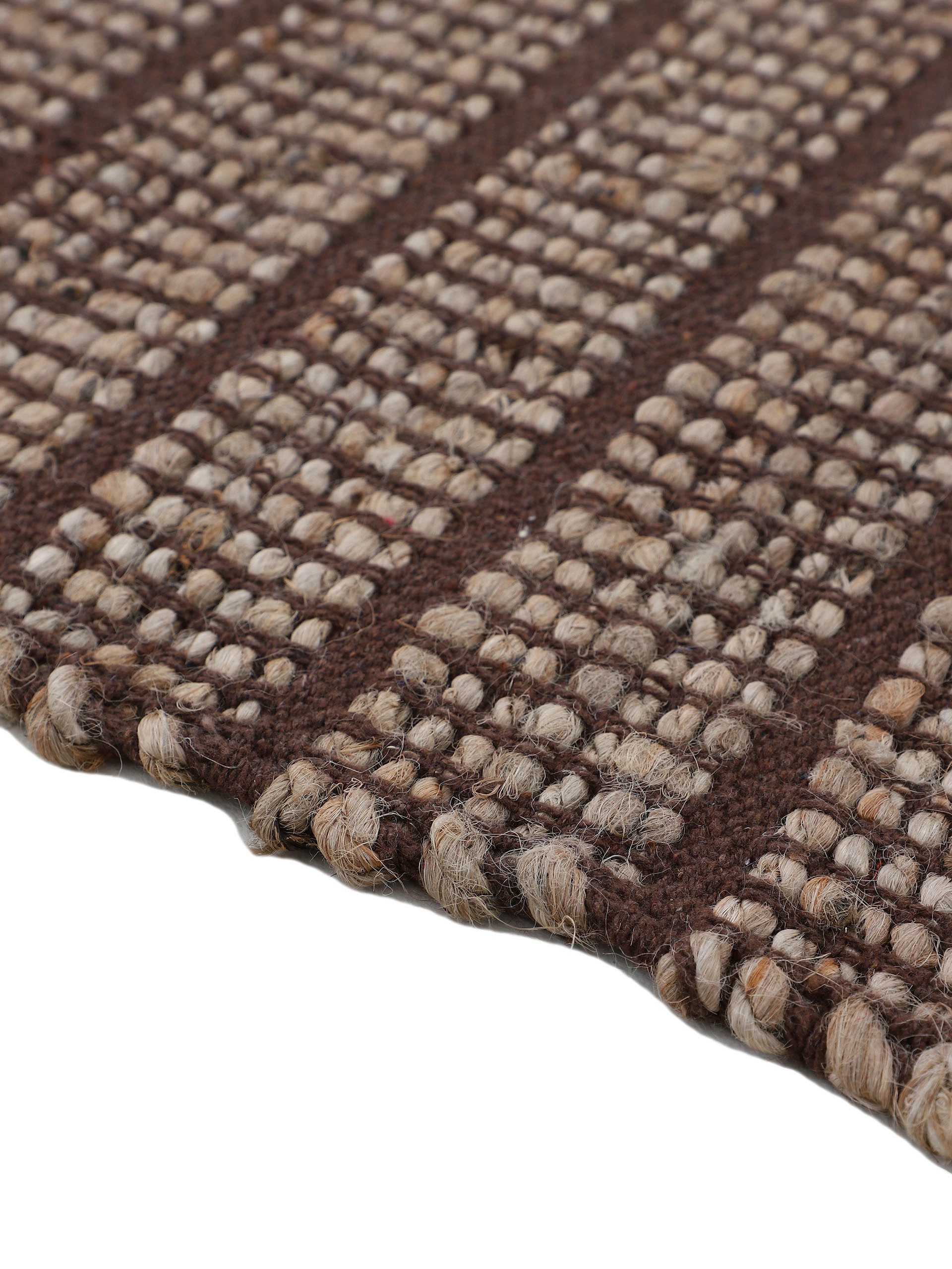 carpetfine Teppich »Lara«, rechteckig, 6 mm Höhe, Wendeteppich aus Jute/Baumwolle, Wohnzimmer