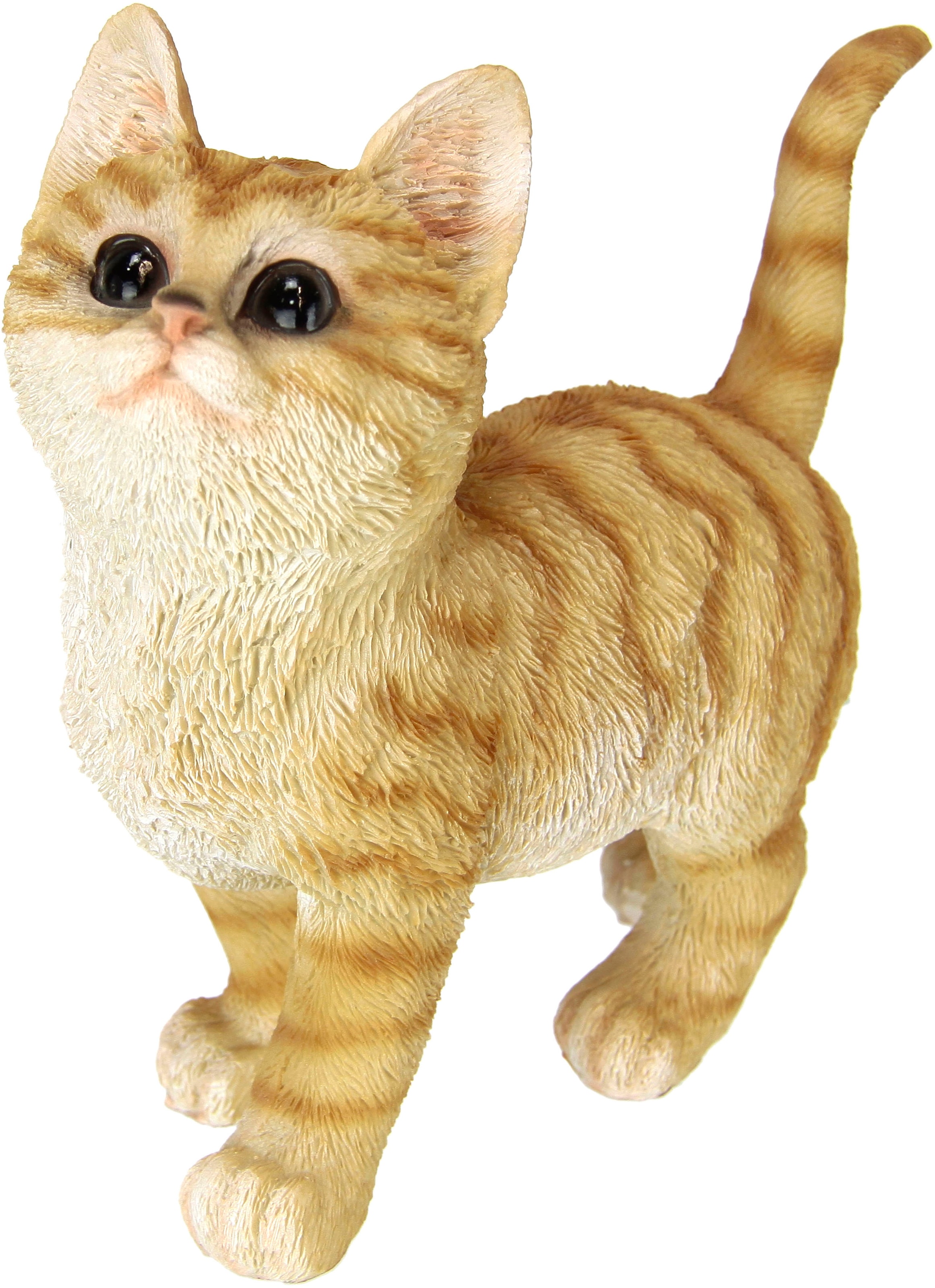 I.GE.A. Dekofigur »Katze«, getigerte kaufen Katzenfigur, jetzt Tierfigur