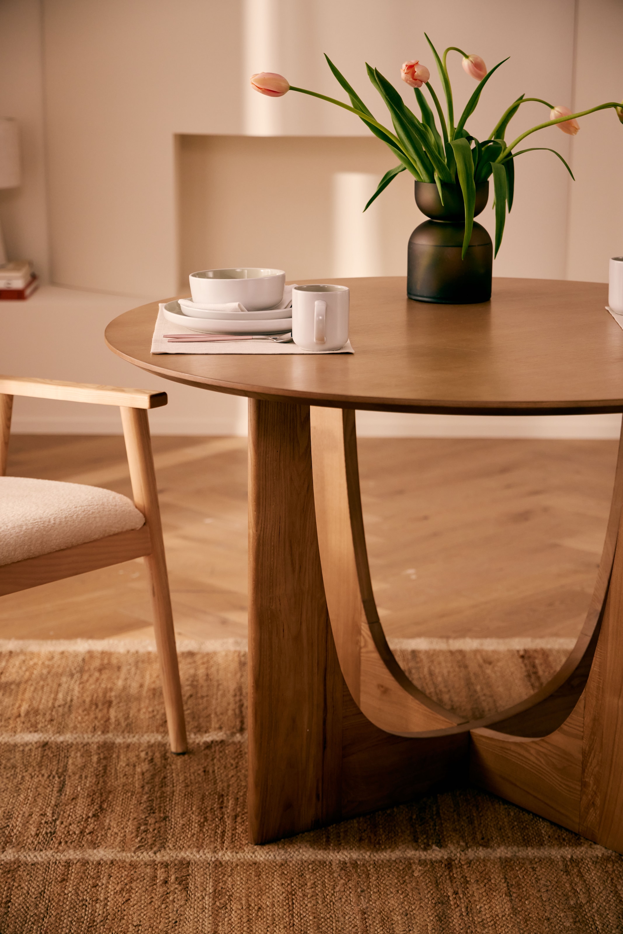 LeGer Home by Lena Gercke Set de table »Liaa« Baumwollqualität mit Leinenanteil, schöne Haptik, Deko, Masse 30x40 cm