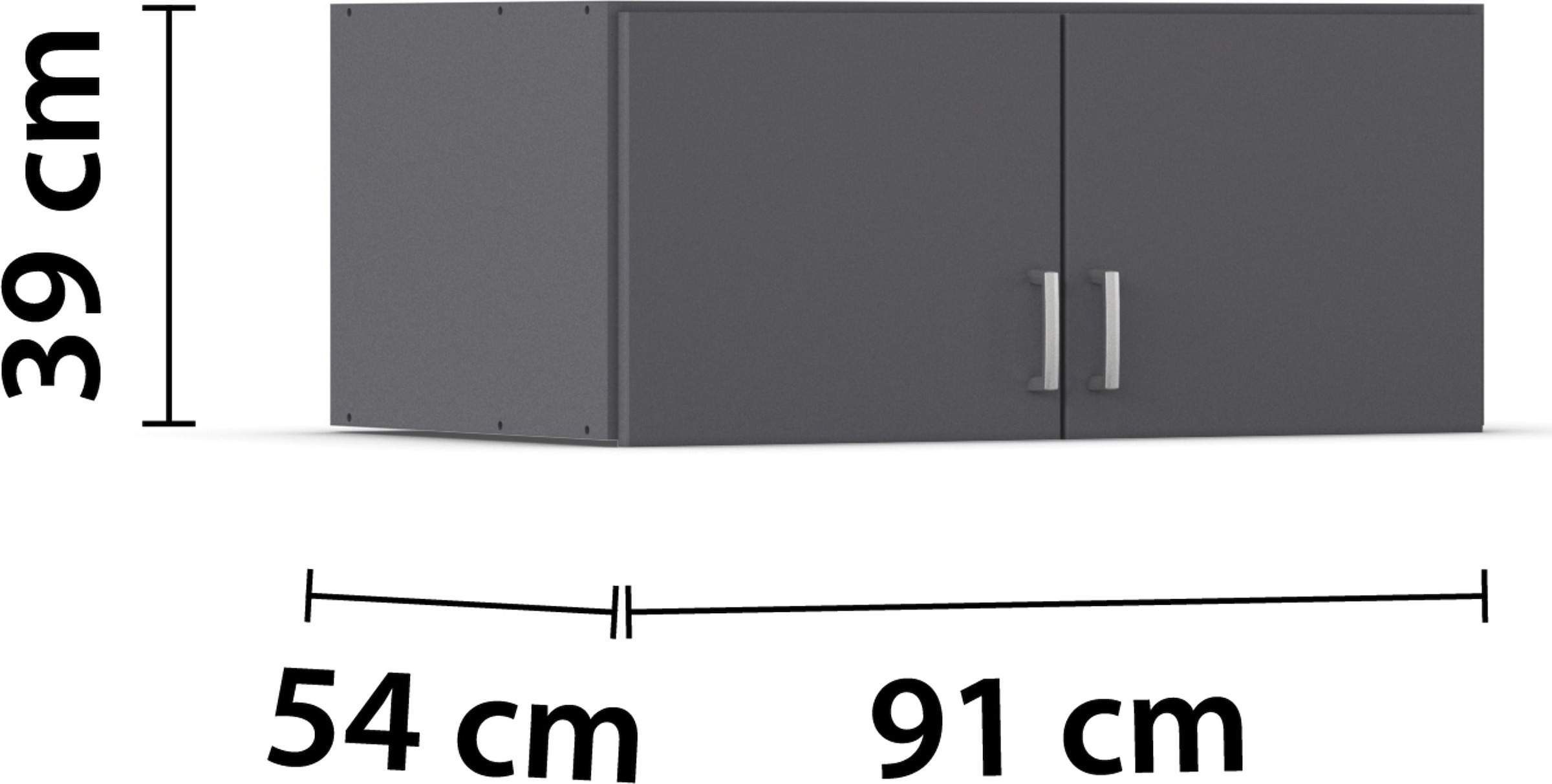 rauch Aufsatzschrank »Schrankaufsatz für Kleiderschrank Schrankerhöhung Erweiterung GAMMA« Breiten 91/136/181/226 cm, in 4 Griffvarianten,  für eine maximale Nutzung der Deckenhöhe, viele Farben MADE IN GERMANY