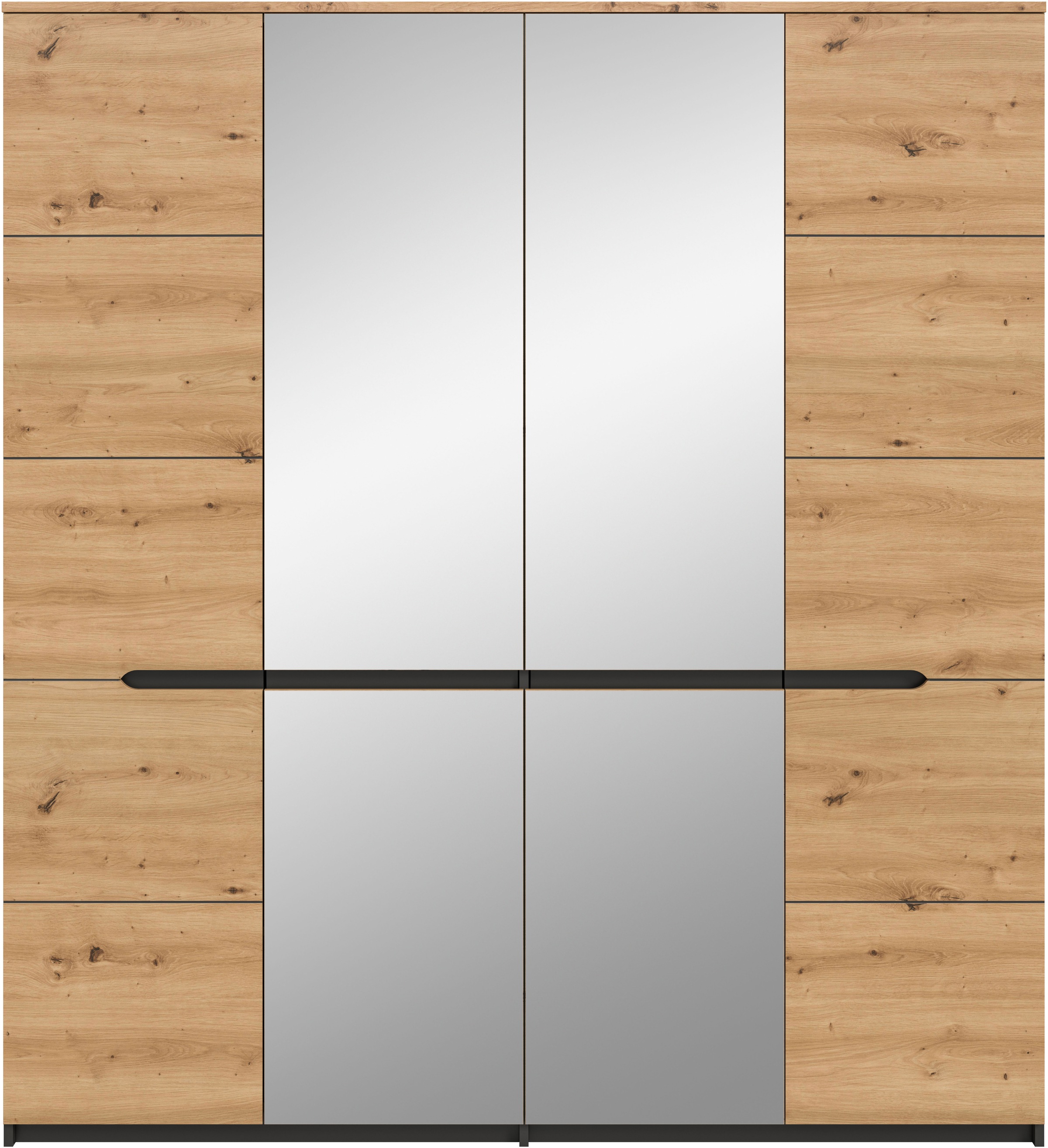 Home affaire Kleiderschrank 2 Stk. tlg. Schlafzimmerschrank, Schrank, Garderobenschrank, Garderobe