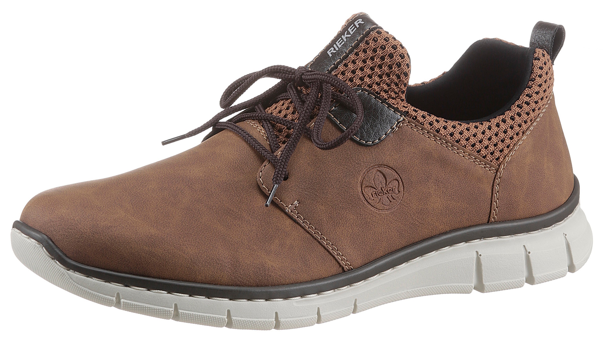 Image of Rieker Slip-On Sneaker, mit aufgesetzter Schnürung bei Ackermann Versand Schweiz