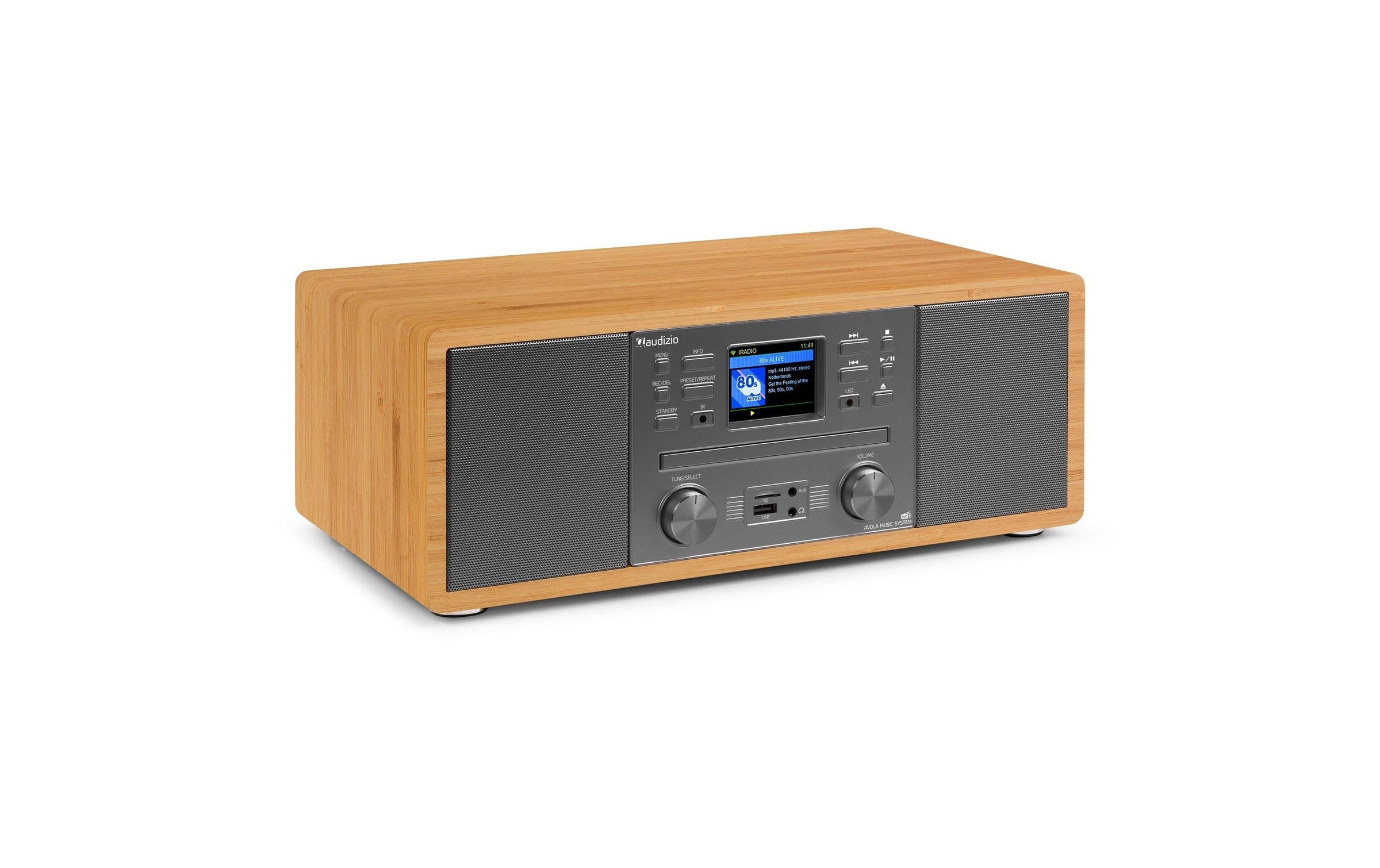 AUDIZIO Digitalradio (DAB+) »Avola-BMB DAB+/FM Radio mit BT u. CD, WLAN« ( )