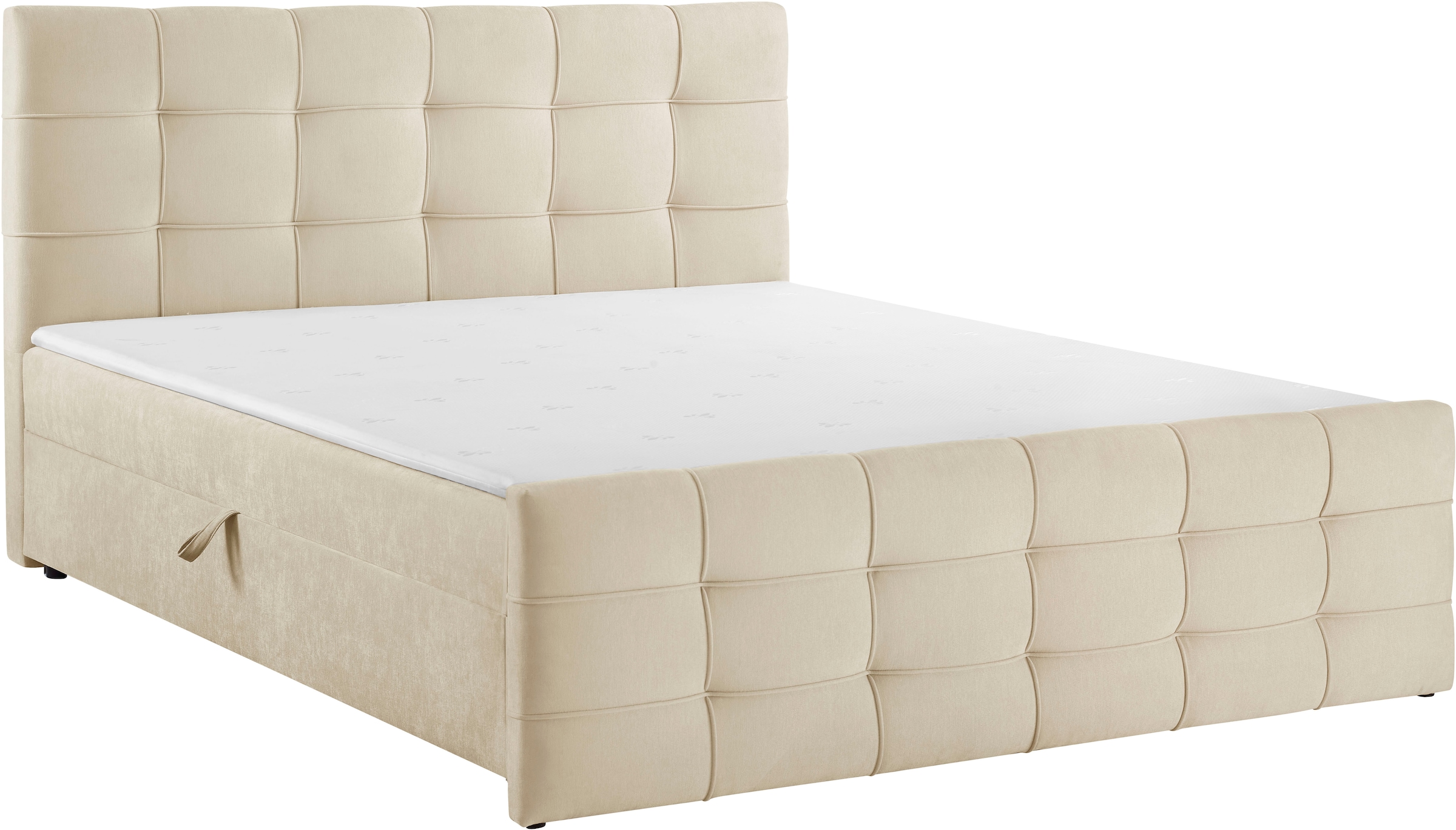 GOODproduct Boxbett »Lilienne inkl. Bettkasten und Topper, Liegefläche 180x200cm« erhältlich in der Grösse 180x200 cm