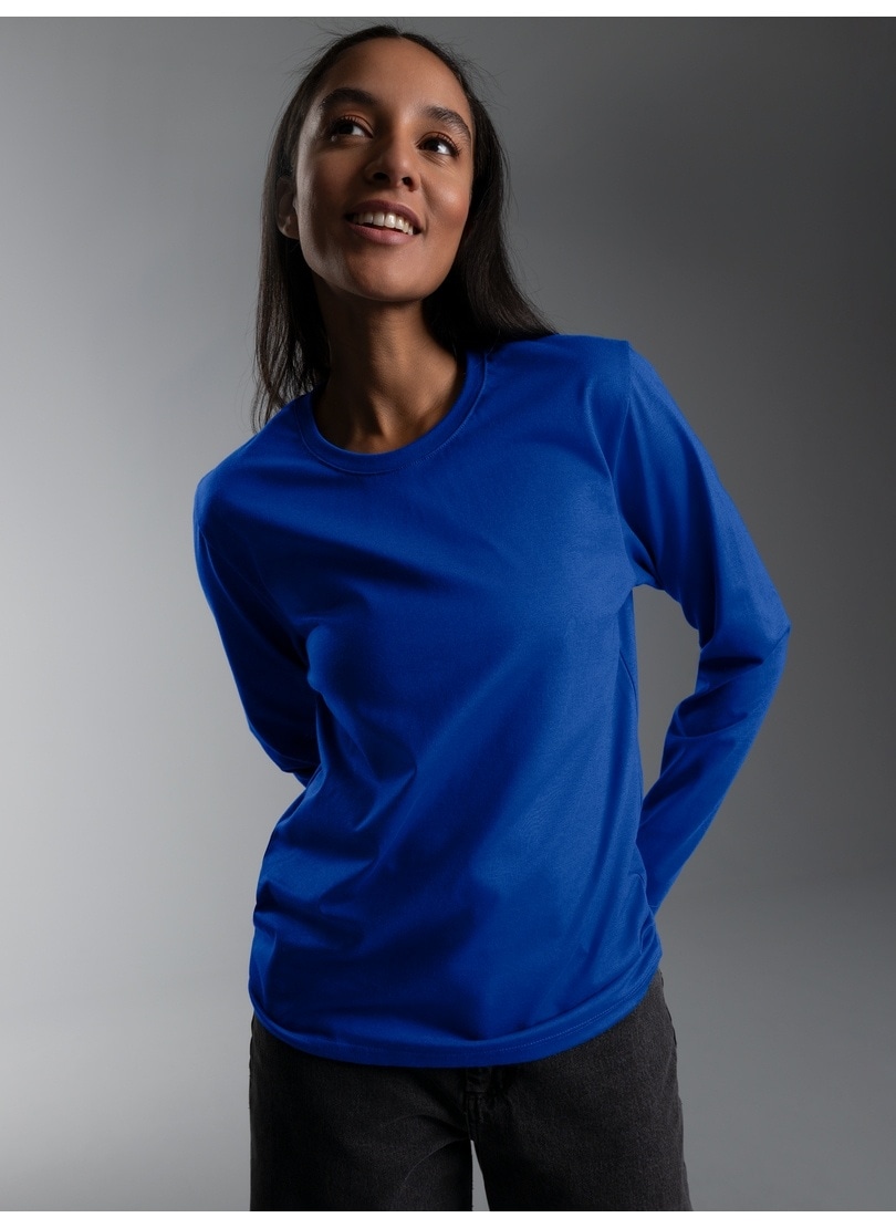 Trigema T-shirt »TRIGEMA Langarmshirt aus 100% Baumwolle« 1 cuis