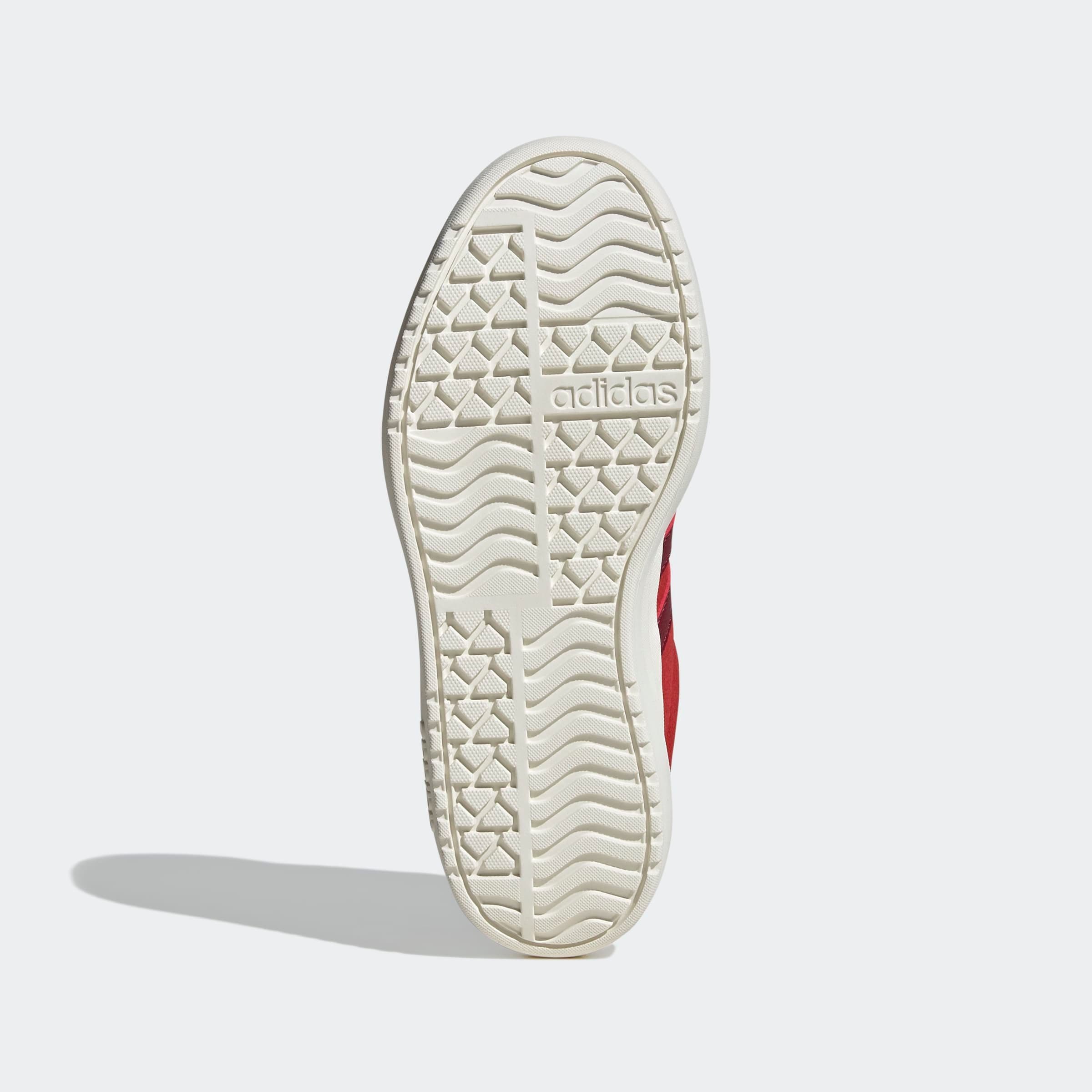 adidas Sportswear Plateausneaker »VL COURT BOLD LIFESTYLE KIDS«, Design auf den Spuren des adidas Gazelle Bold