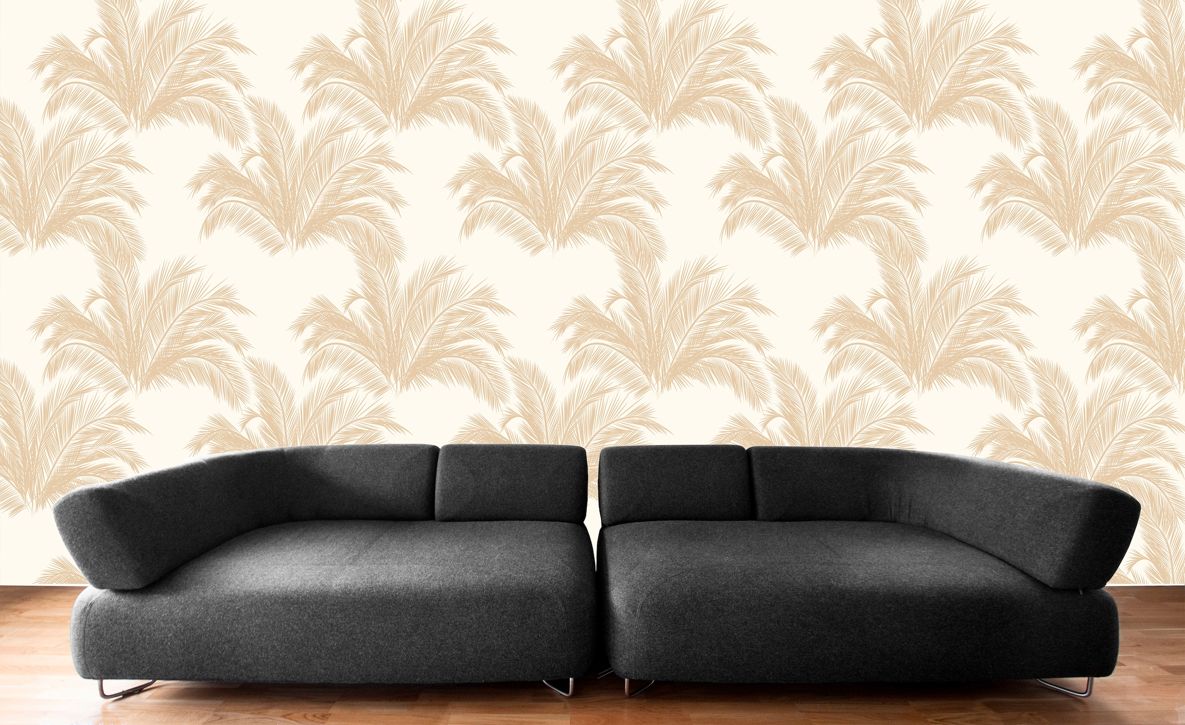 queence Papier peint vinyle »Iebhi« Motif | botanique | floral | imprimé | naturellement | à motifs 90x250cm, selbstklebend, kinderleichte Anbringung, , Sticker