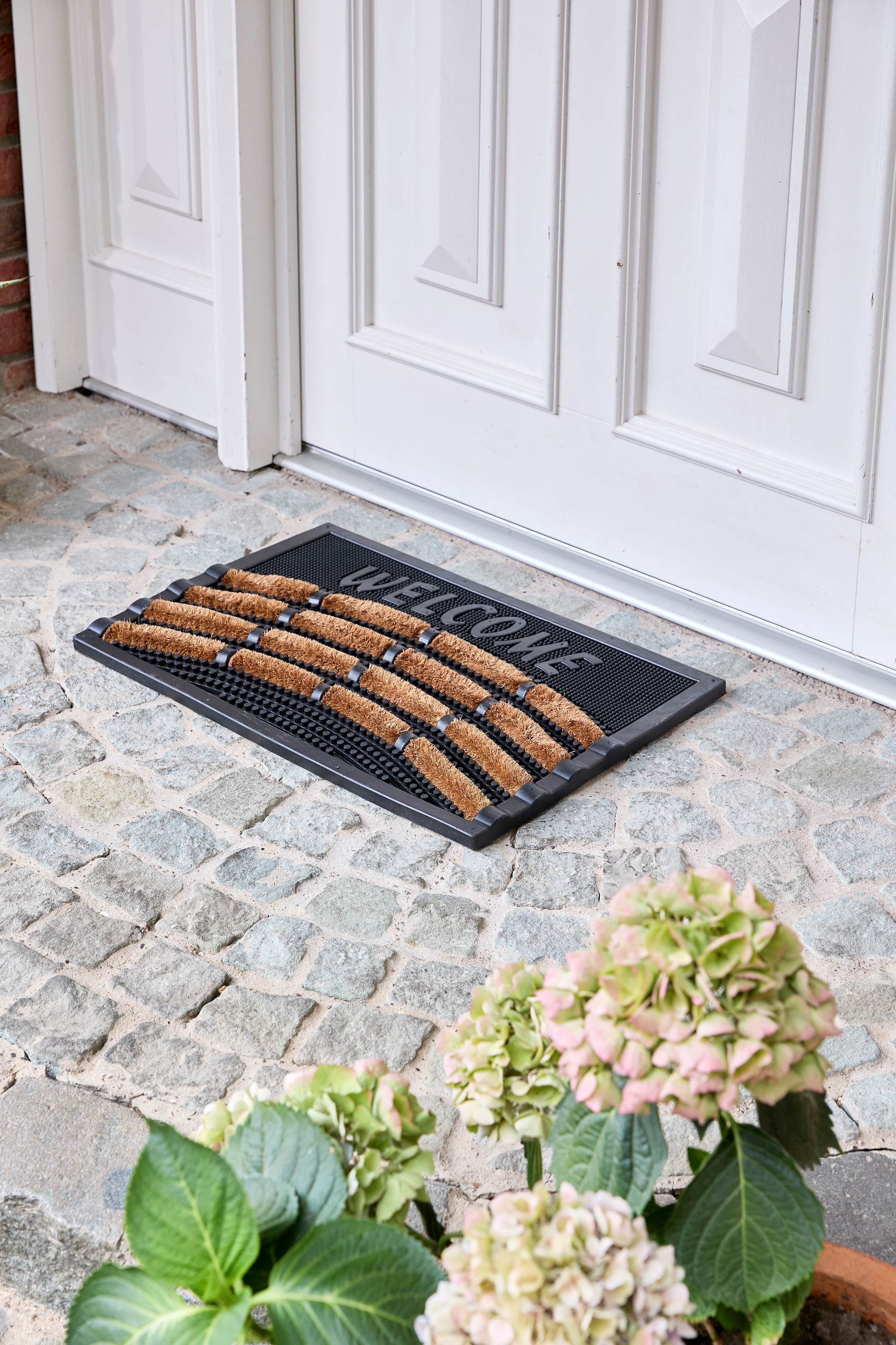 ASTRA Fussmatte »Rimini« rechteckig 30 mm Höhe Schmutzfangmatte, In- und Outdoor geeignet, 40x60 cm