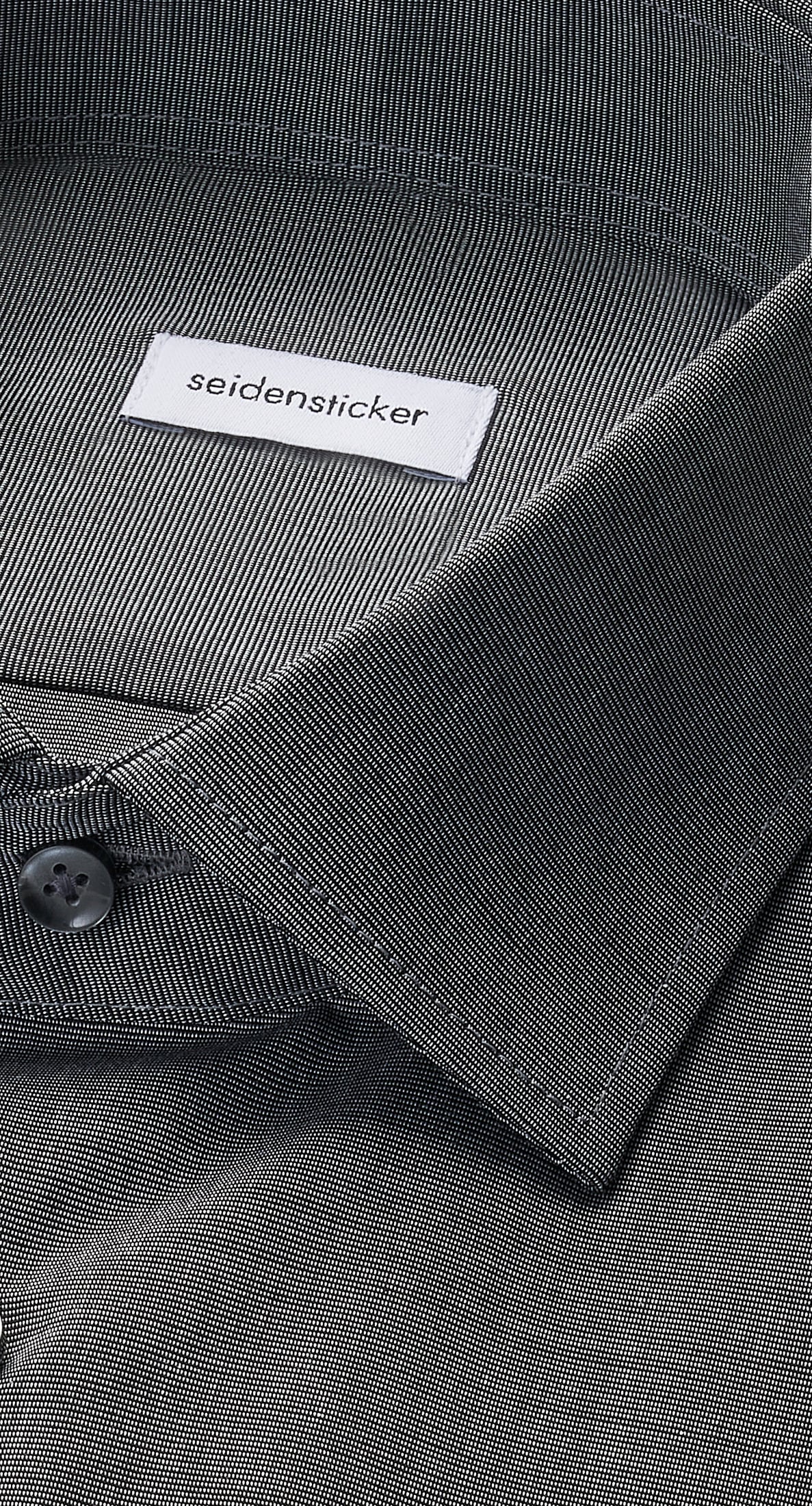 seidensticker Chemise d'affaires »Schwarze Rose« Regular 1/2 Kentkragen Uni